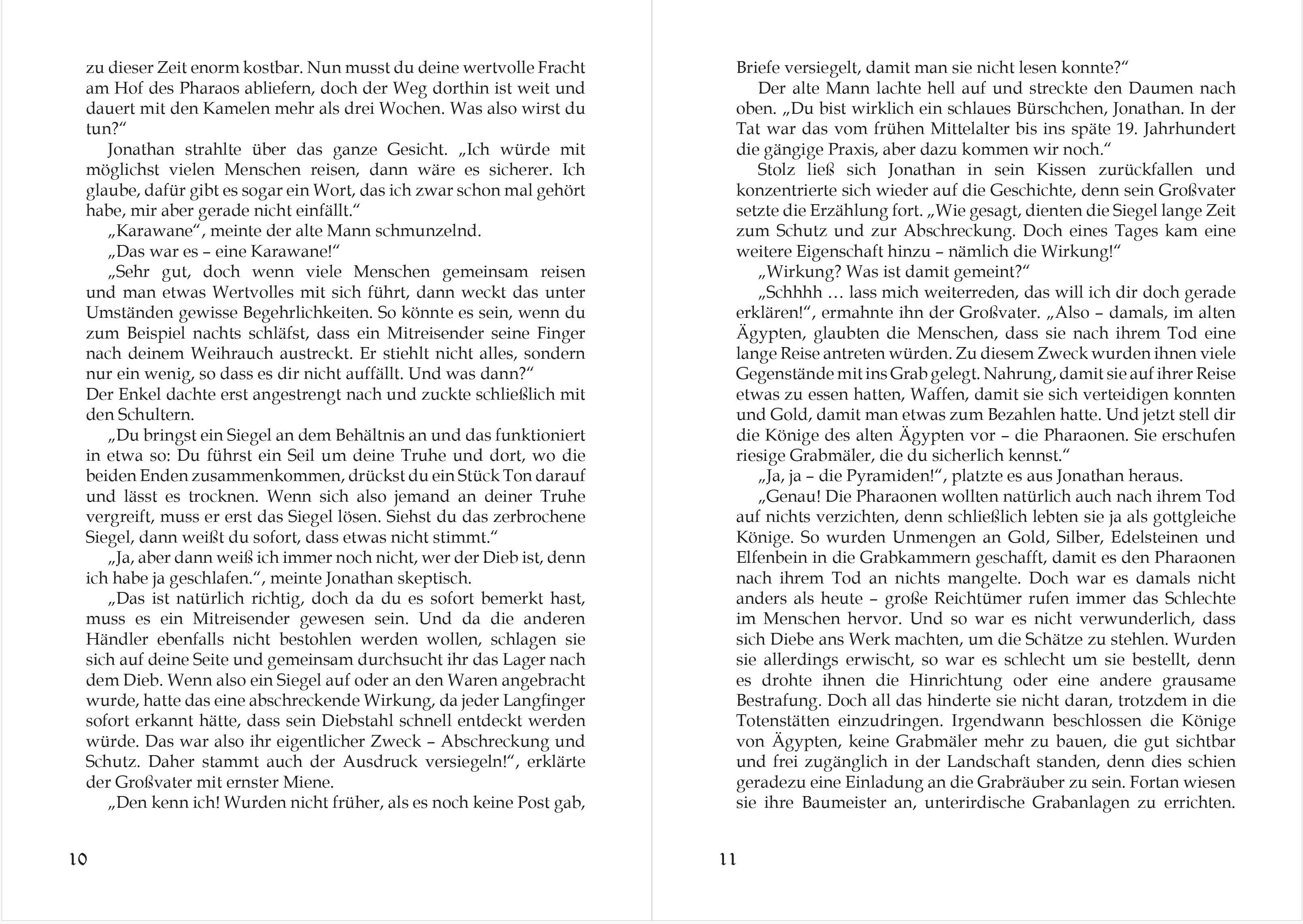 Beispielinhalt (Bild) Der Siegelmeister