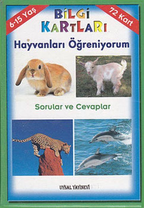 Vorderes Coverbild Bilgi Kartlari - Hayvanlari Ögreniyorum