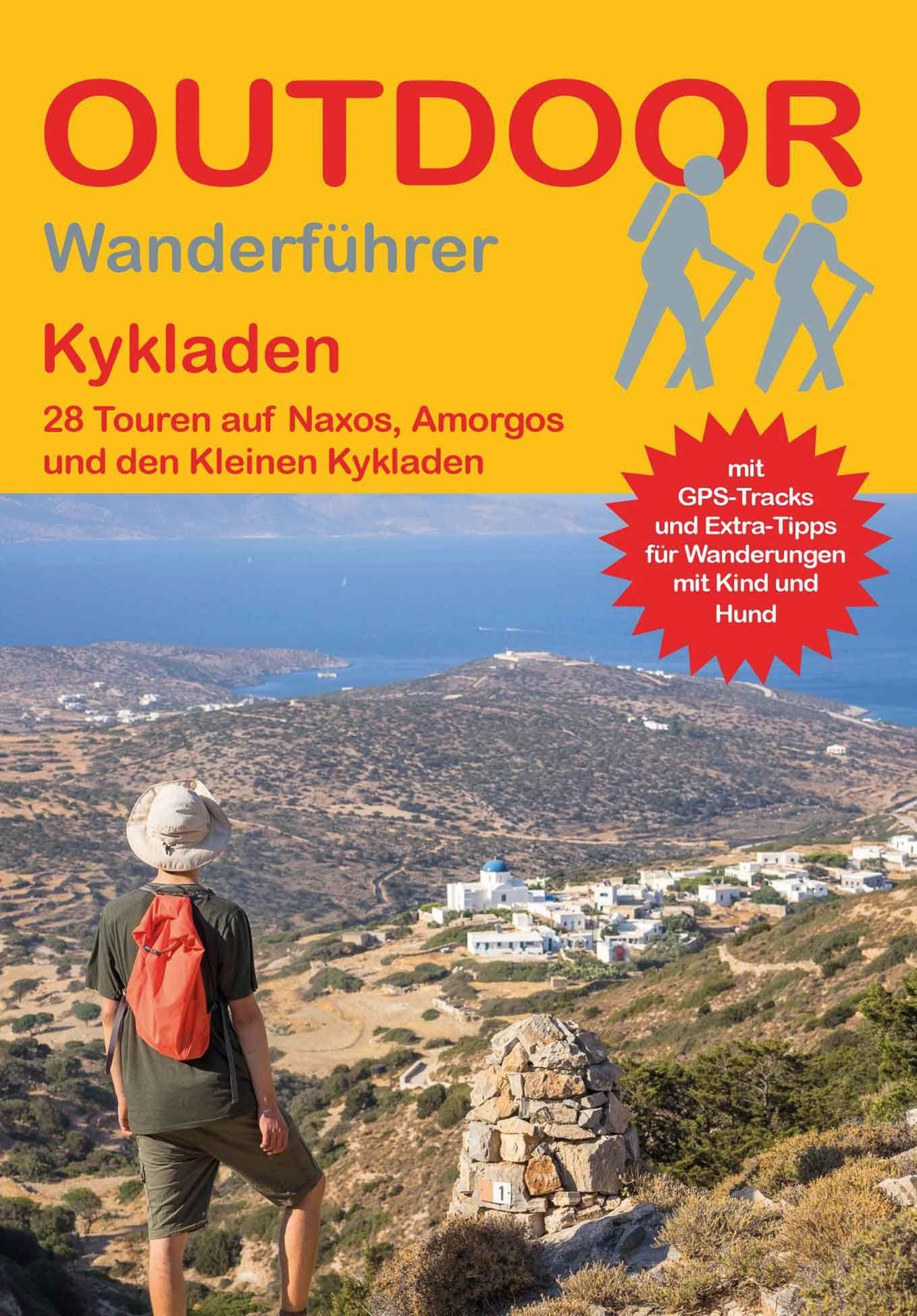 Vorderes Coverbild Kykladen 28 Touren auf Naxos, Amorgos und den Kleinen Kykladen