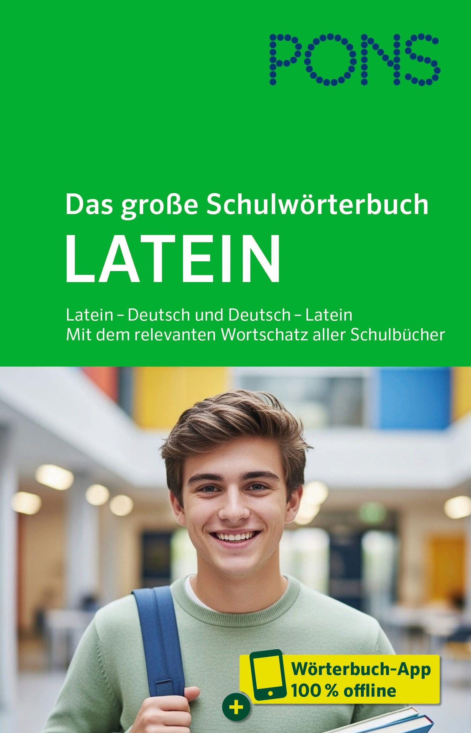 Vorderes Coverbild PONS Das große Schulwörterbuch Latein