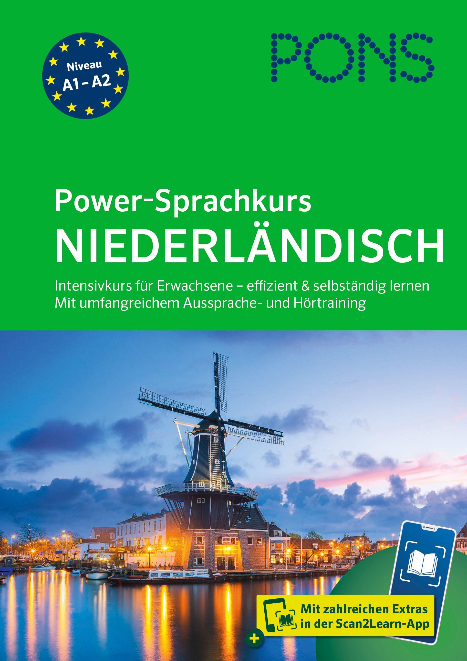 Vorderes Coverbild PONS Power-Sprachkurs Niederländisch