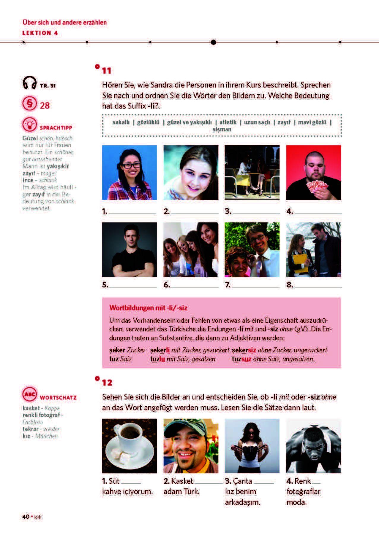 Beispielinhalt (Bild) PONS Power-Sprachkurs Türkisch