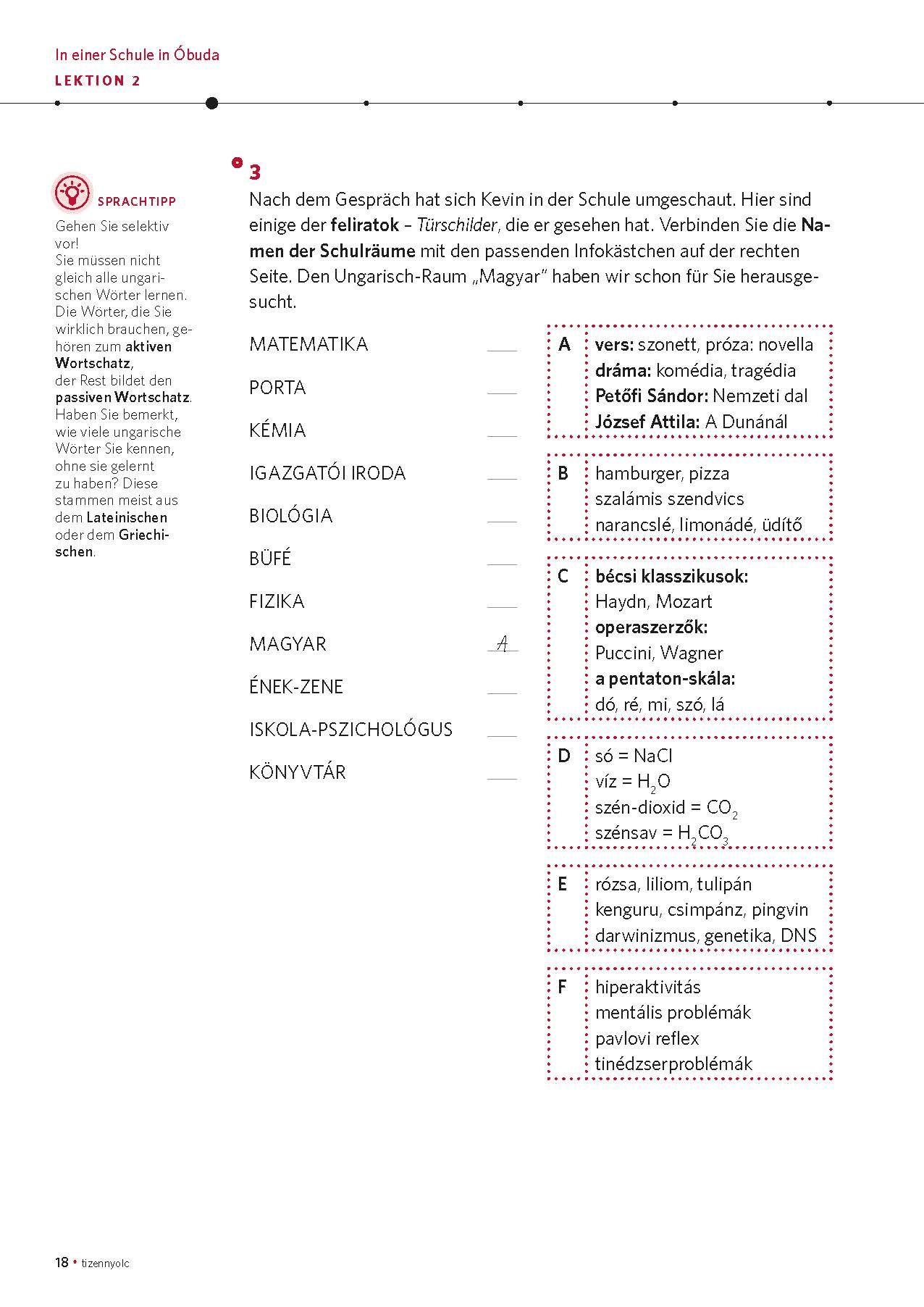 Beispielinhalt (Bild) PONS Power-Sprachkurs Ungarisch