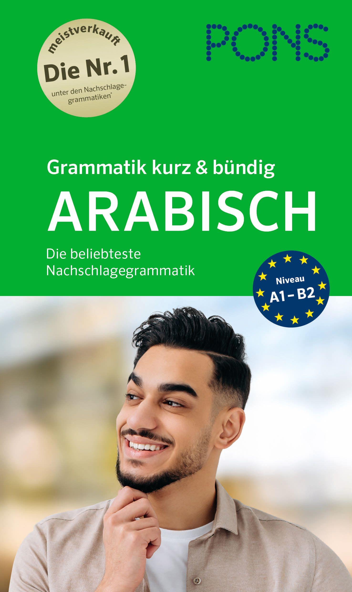 Vorderes Coverbild PONS Grammatik kurz & bündig Arabisch