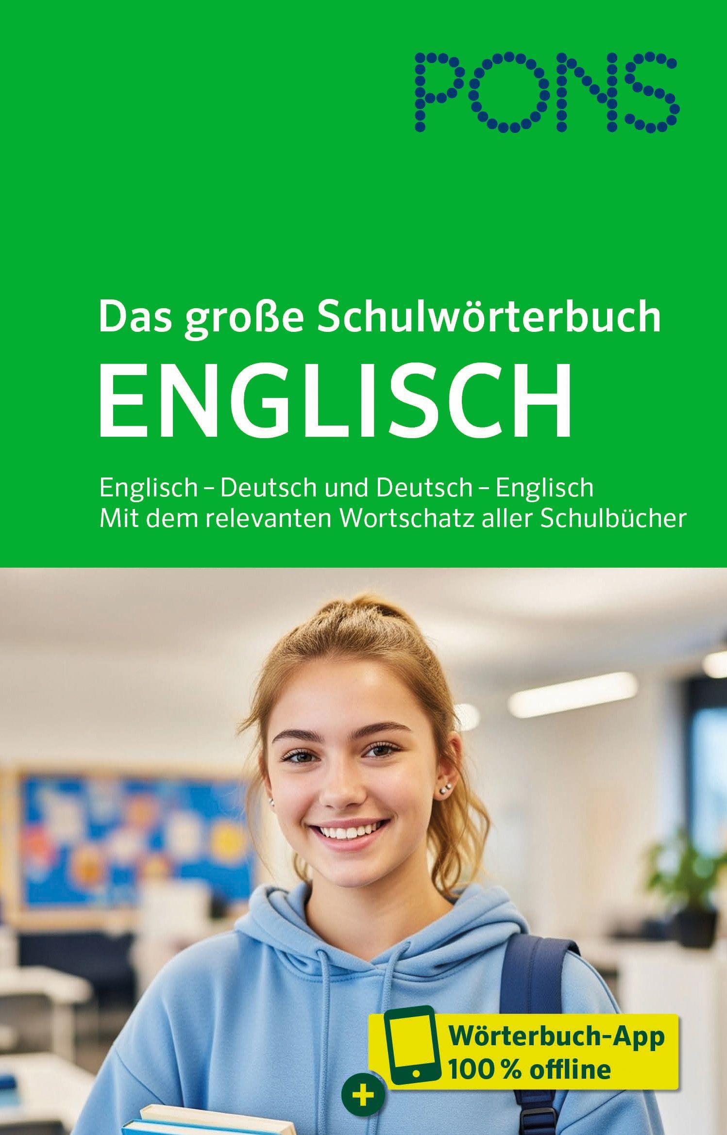Vorderes Coverbild PONS Das große Schulwörterbuch Englisch