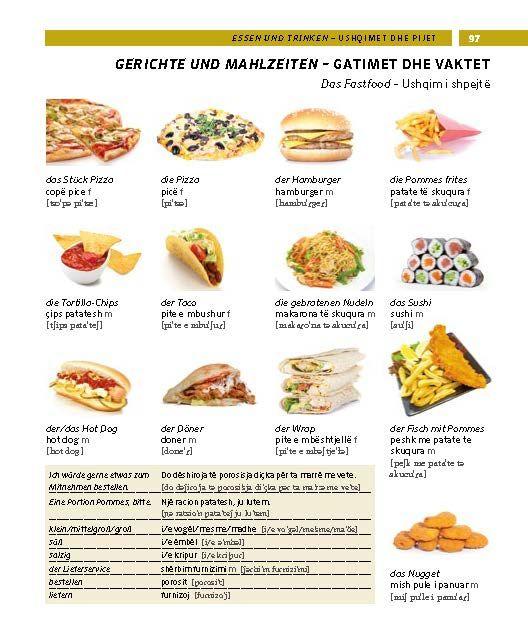 Beispielinhalt (Bild) PONS Bildwörterbuch Albanisch