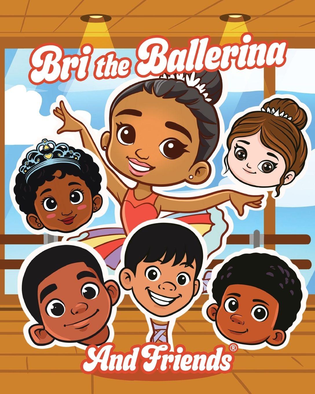 Vorderes Coverbild Bri the Ballerina and Friends Coloring Book