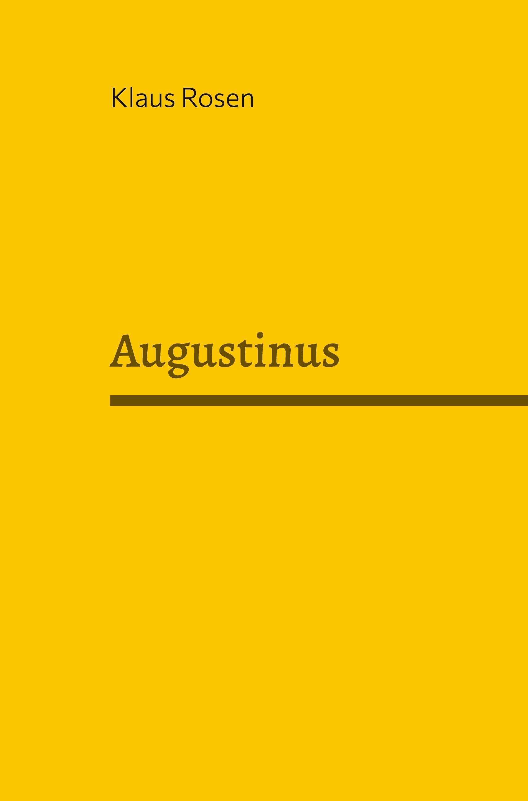 Vorderes Coverbild Augustinus