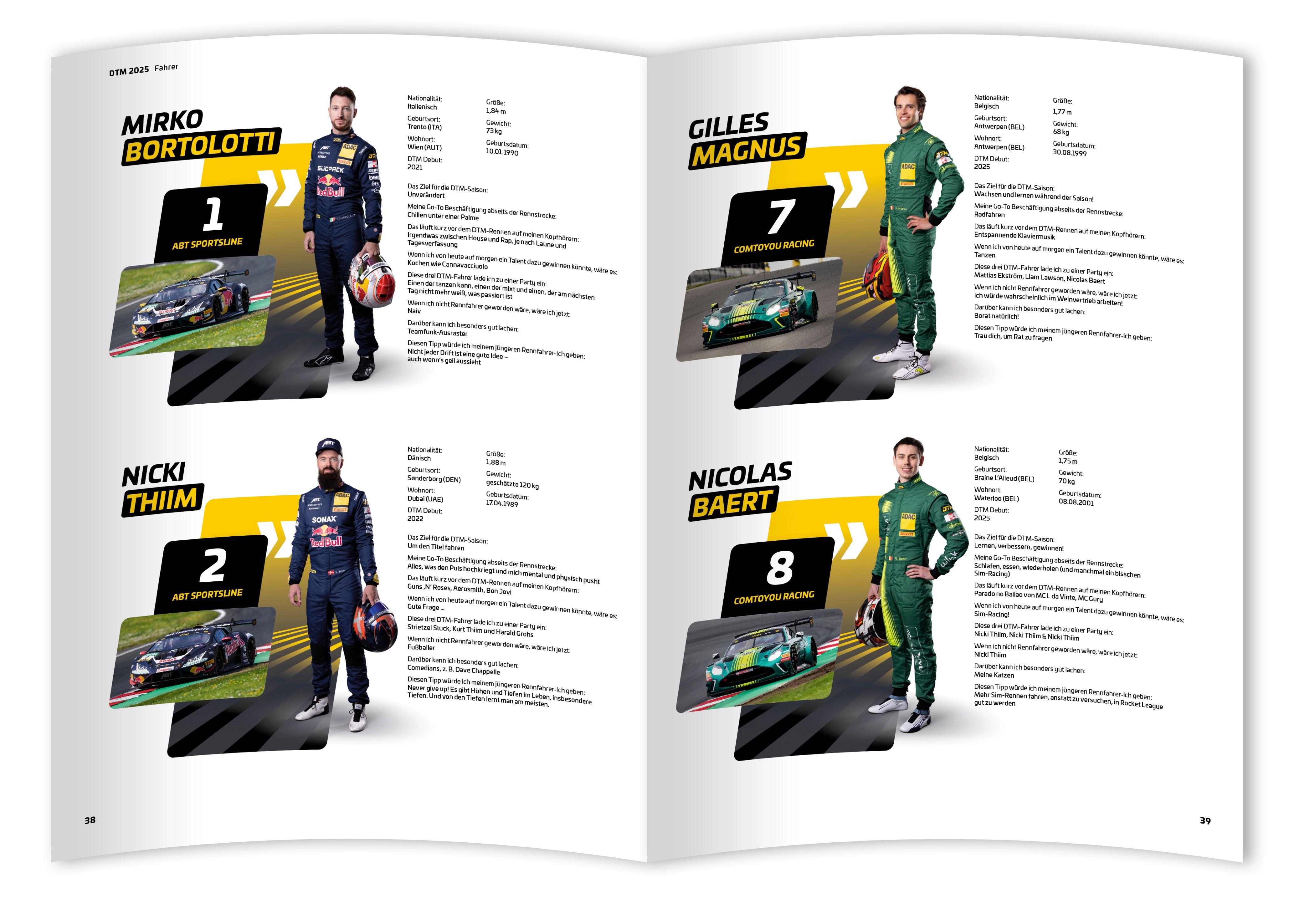 Beispielinhalt (Bild) DTM 2025