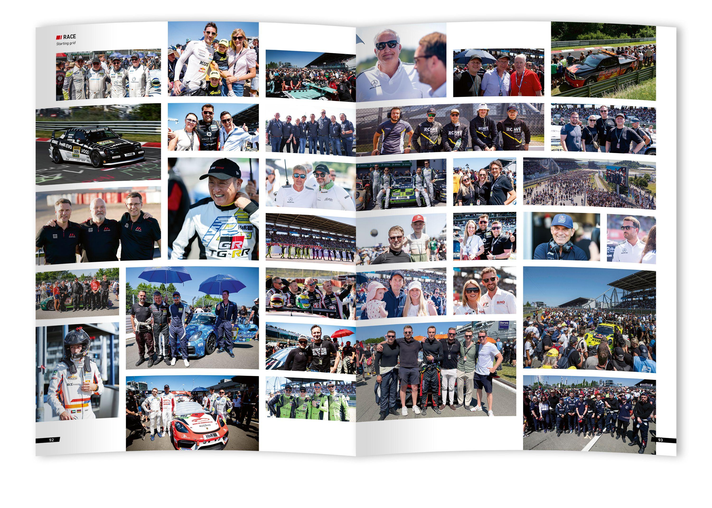 Beispielinhalt (Bild) 24h Rennen Nürburgring. Offizielles Jahrbuch zum 24 Stunden Rennen auf dem Nürburgring / 24 Stunden Nürburgring Nordschleife 2025