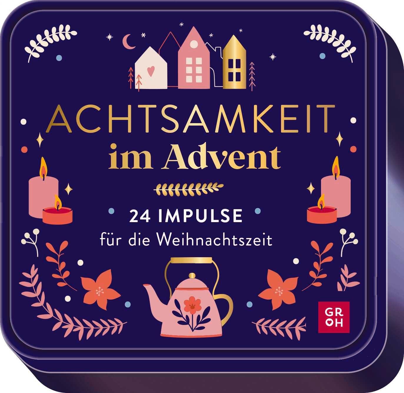 Vorderes Coverbild Achtsamkeit im Advent