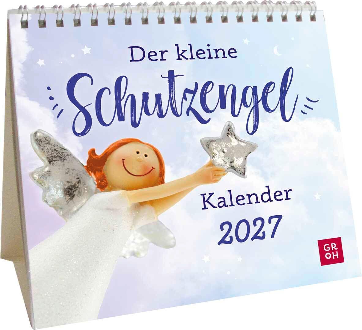 Vorderes Coverbild Mini-Kalender 2027: Der kleine Schutzengelkalender