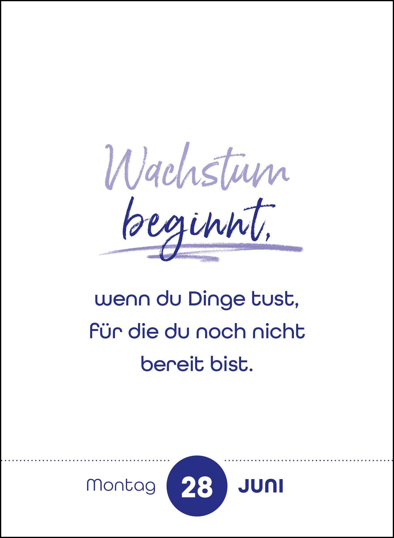 Beispielinhalt (Bild) Abreißkalender 2027: Coming Home