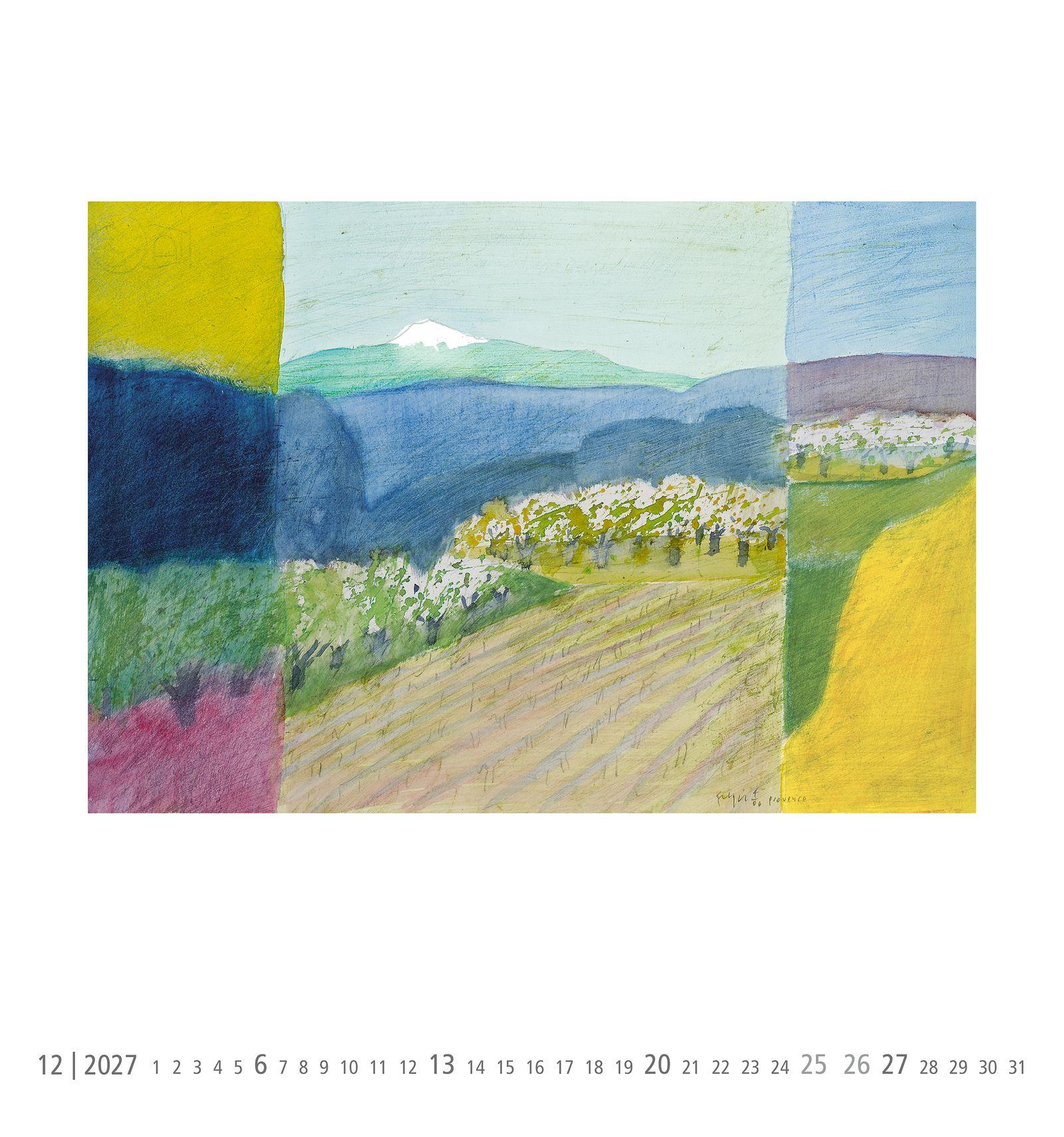 Beispielinhalt (Bild) Wandkalender 2027: Neue Horizonte