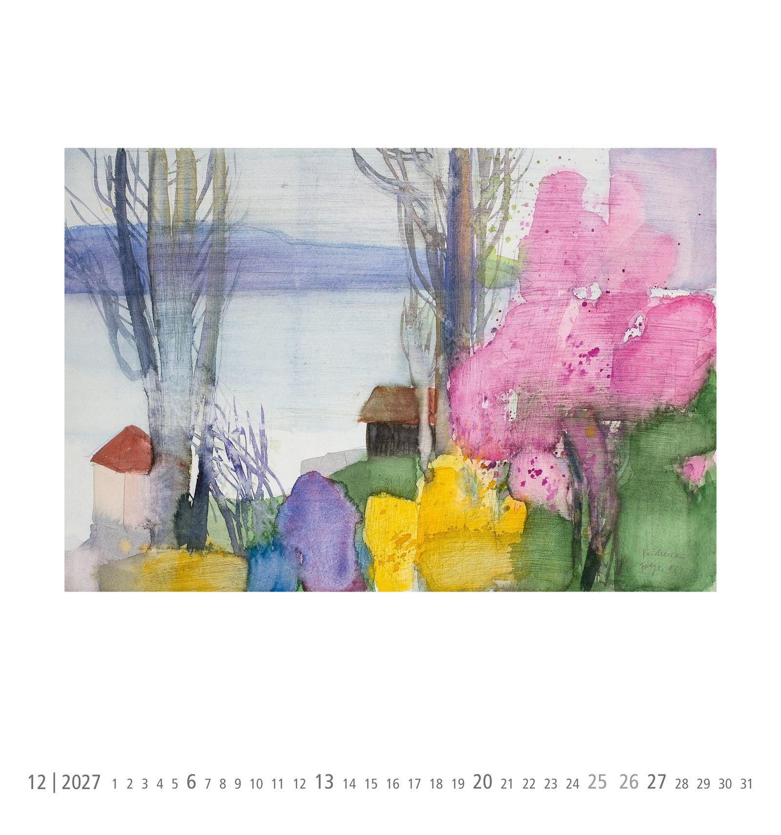 Beispielinhalt (Bild) Wandkalender 2027: Neue Horizonte