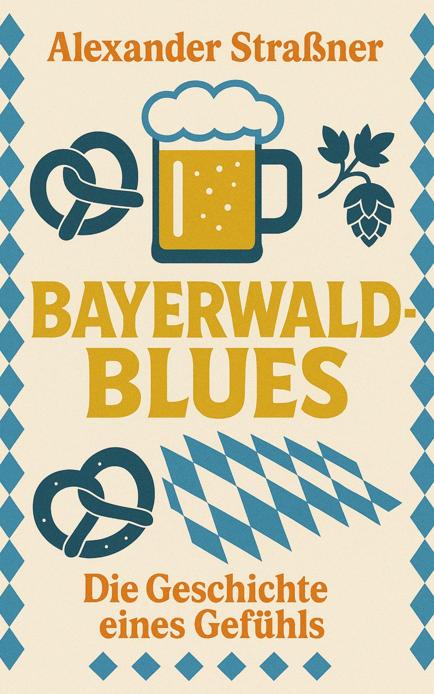 Vorderes Coverbild Bayerwaldblues