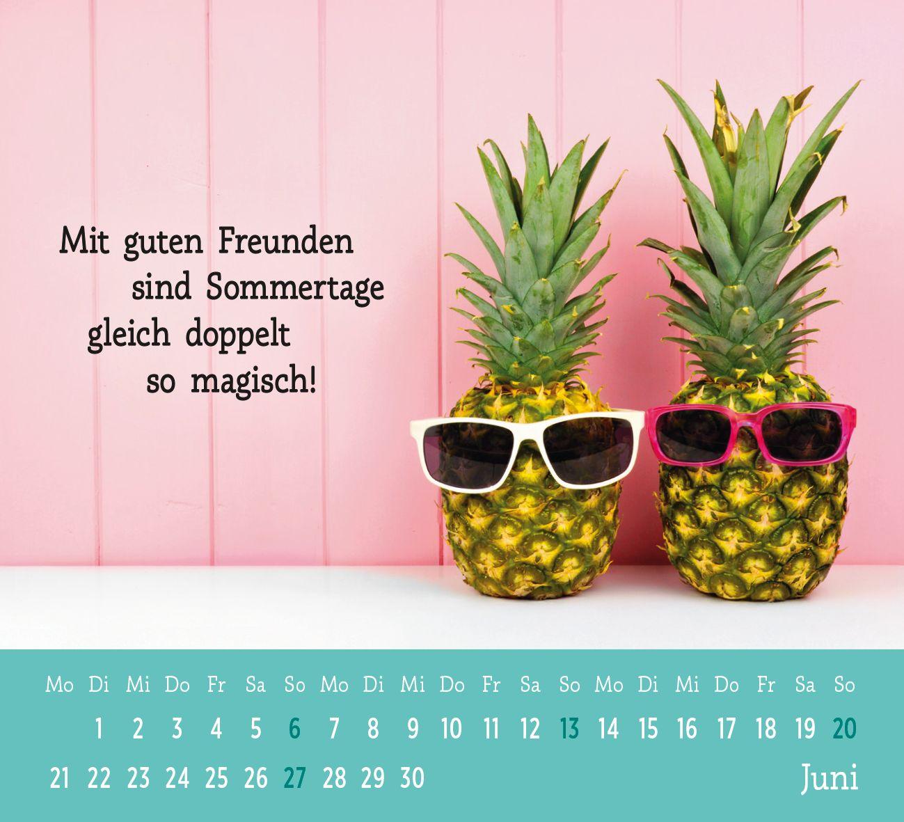 Beispielinhalt (Bild) Mini-Kalender 2027: Der kleine Freundschaftskalender