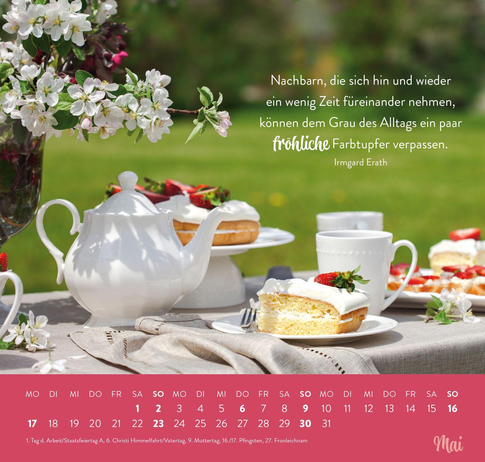 Beispielinhalt (Bild) Wandkalender 2027: Für nette Nachbarn