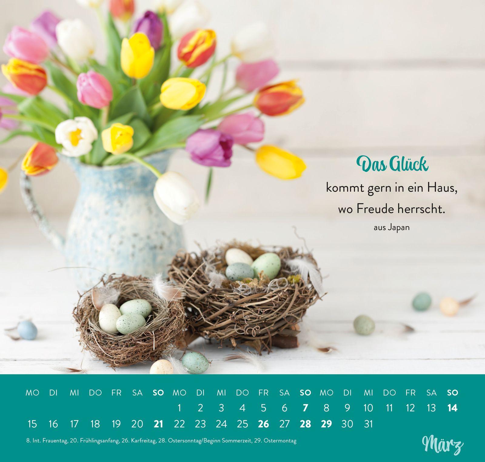 Beispielinhalt (Bild) Wandkalender 2027: Für nette Nachbarn