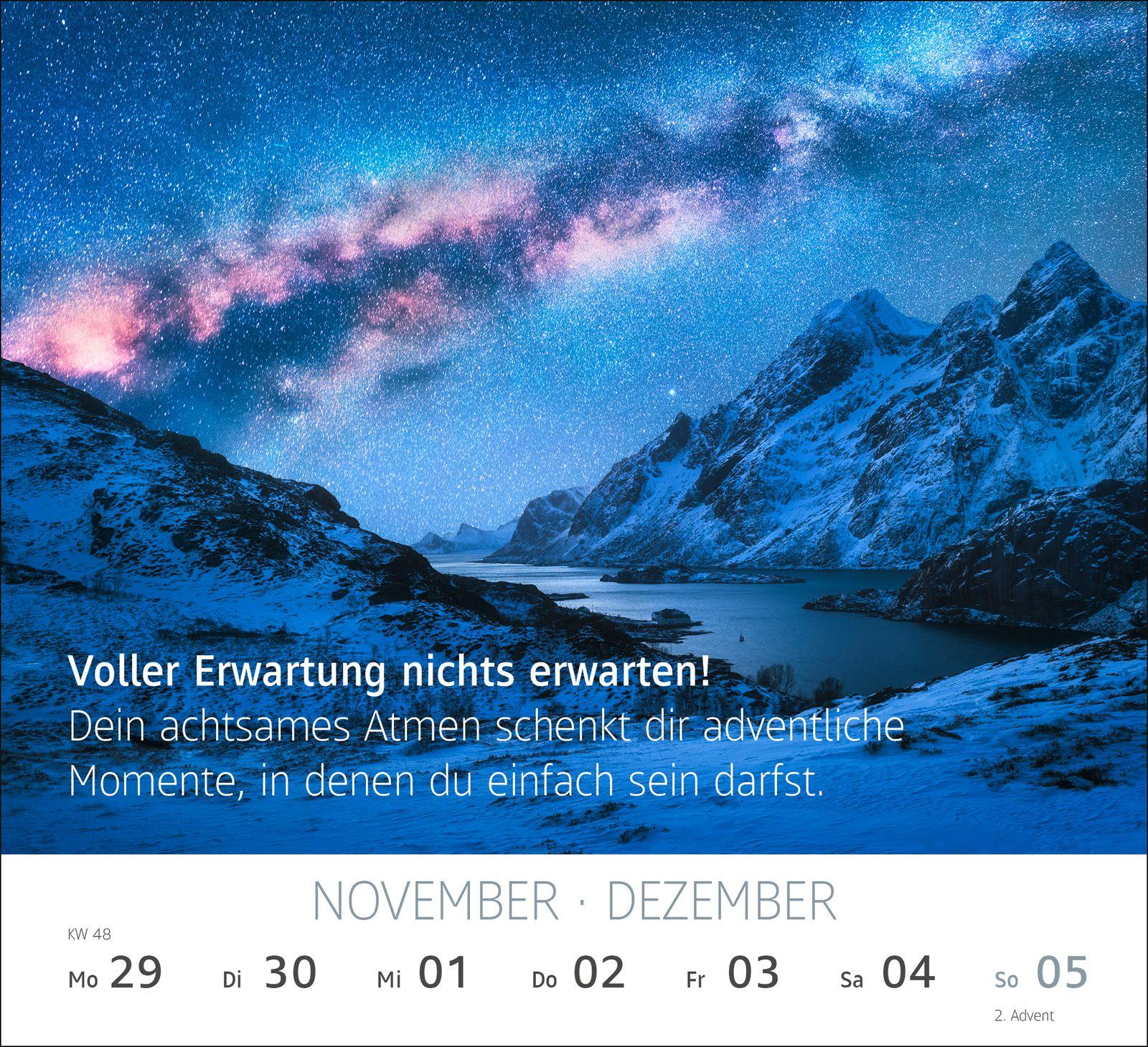 Beispielinhalt (Bild) Wochenkalender 2027: Das Leben feiern