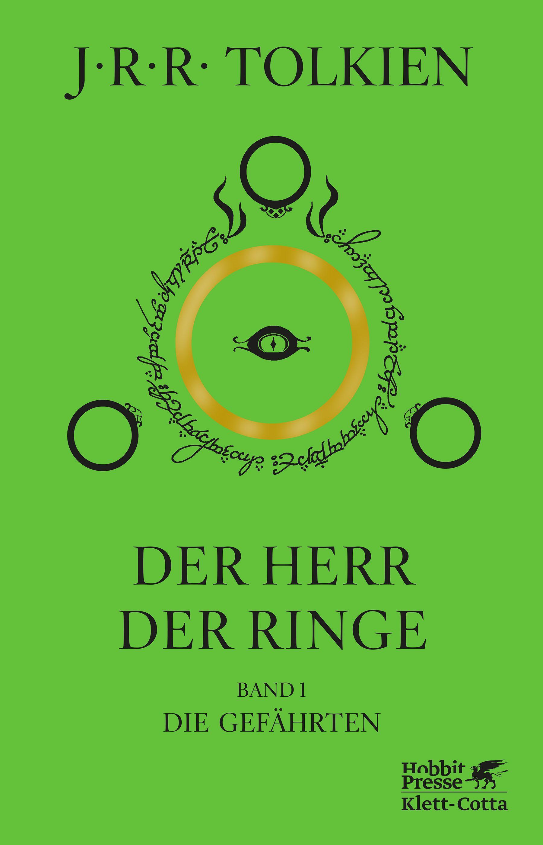 Vorderes Coverbild Der Herr der Ringe. Bd. 1 -  Die Gefährten (Der Herr der Ringe. Ausgabe in neuer Übersetzung und Rechtschreibung, Bd. 1)