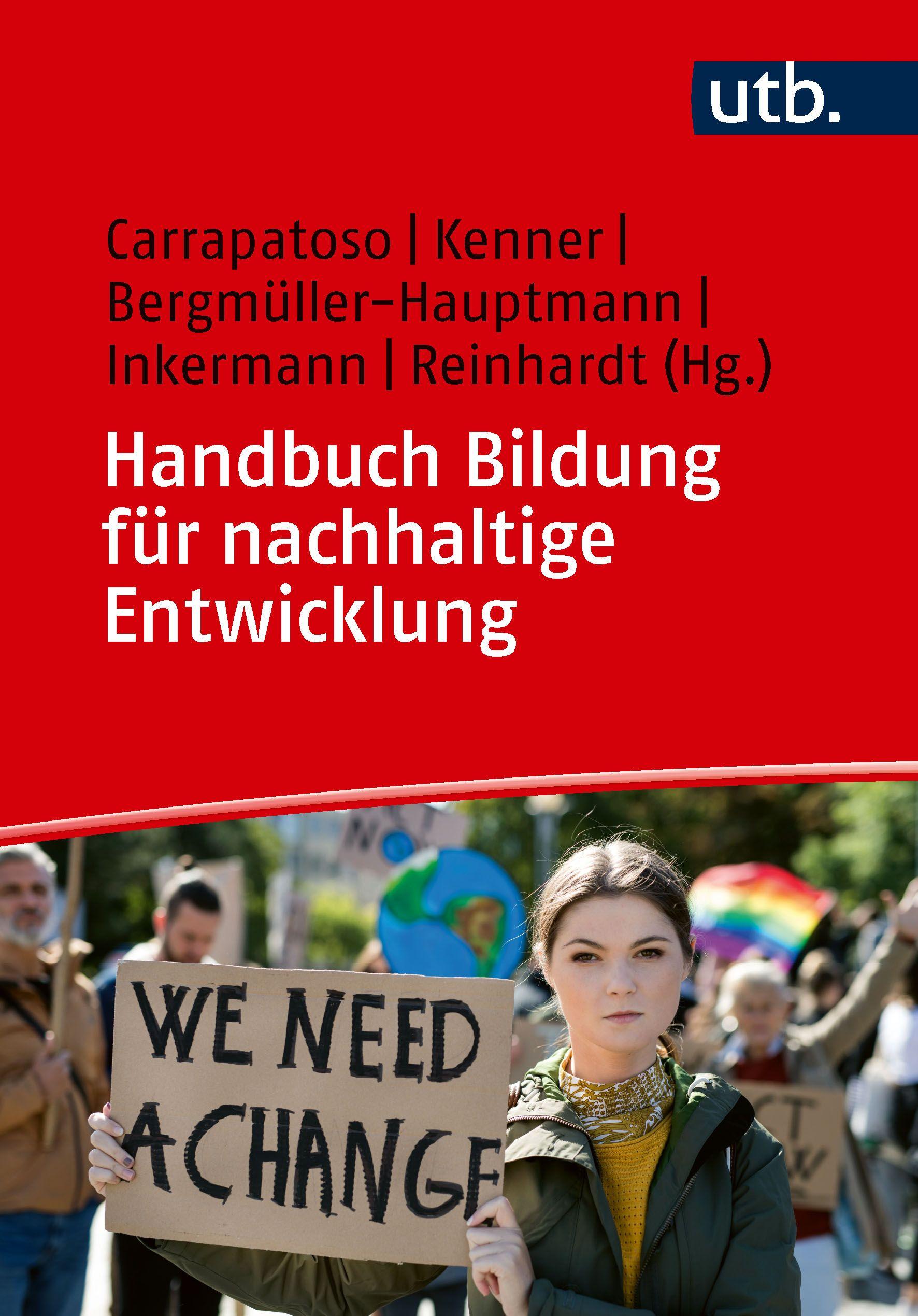 Vorderes Coverbild Handbuch Bildung für nachhaltige Entwicklung