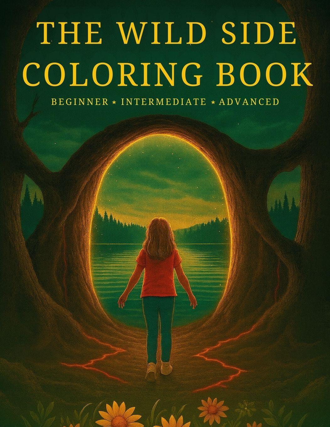 Vorderes Coverbild The Wild Side Coloring Book