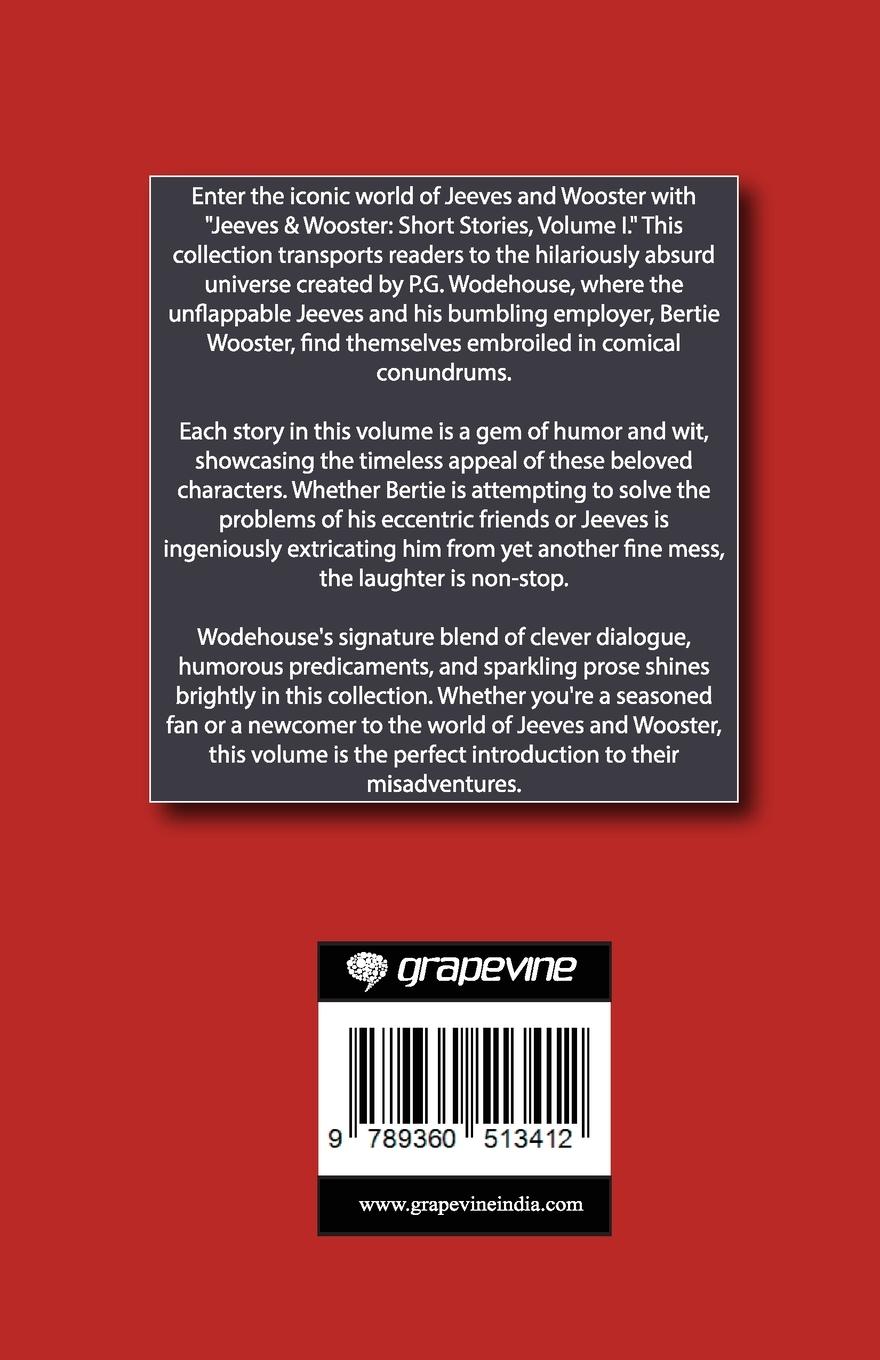 Rückseitencover Jeeves & Wooster