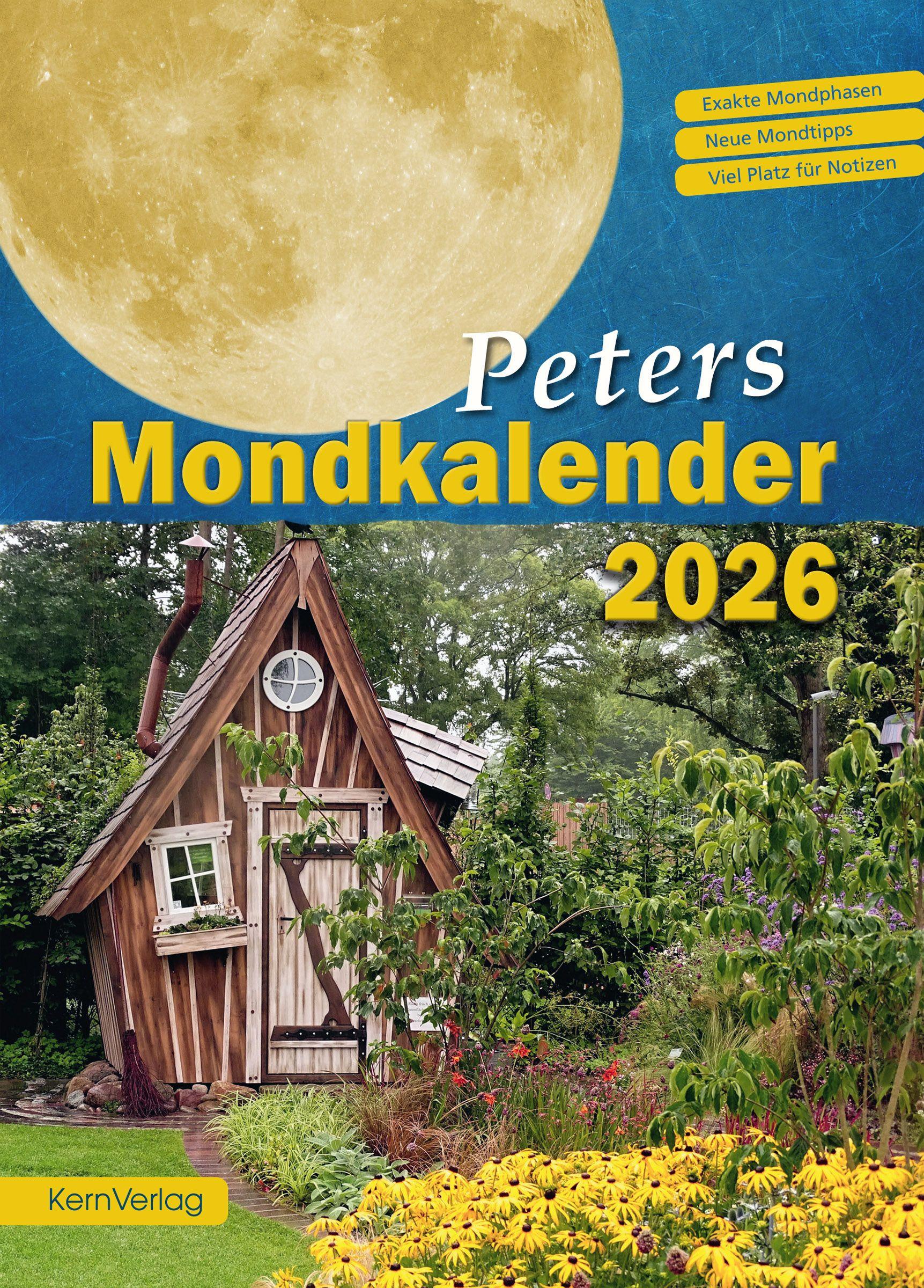 Vorderes Coverbild Peters Mondkalender 2026