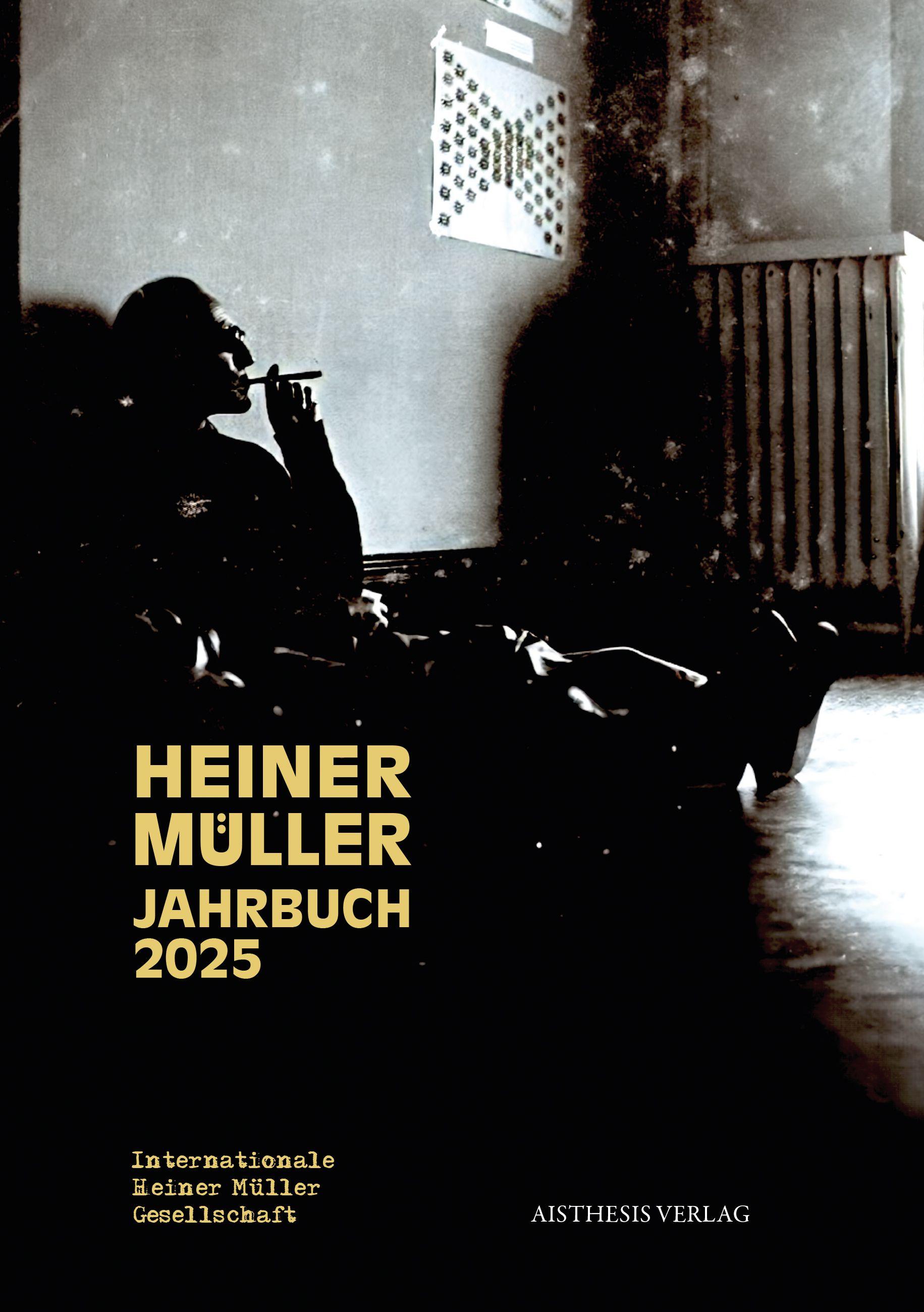 Vorderes Coverbild Heiner-Müller-Jahrbuch 2025