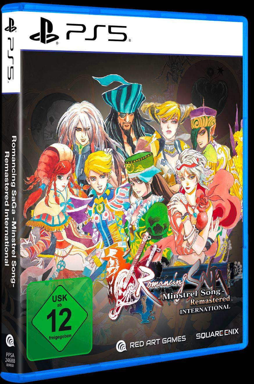 Vorderes Coverbild Romancing SaGa - Minstrel Song Remastered International (PlayStation PS5)