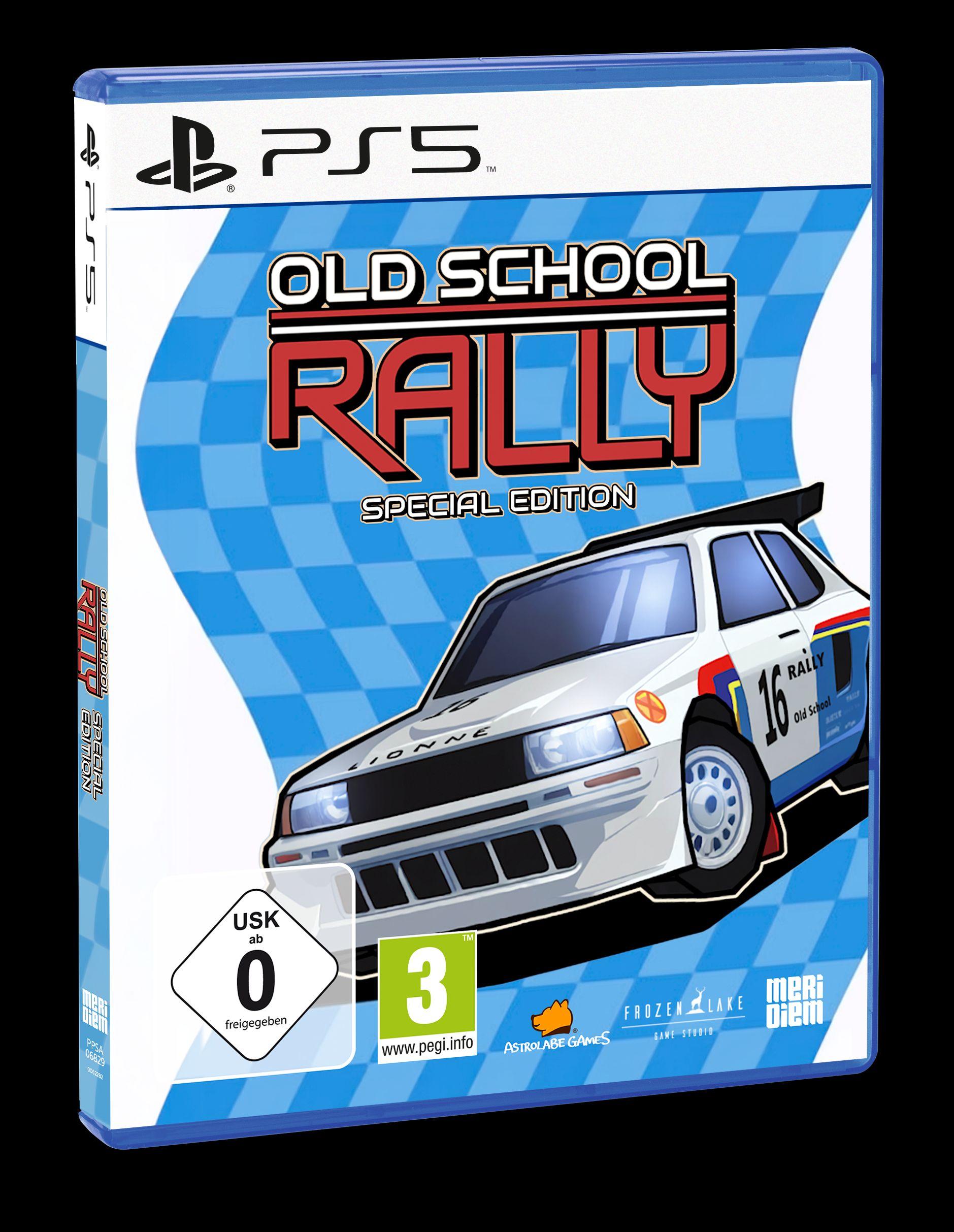 Vorderes Coverbild Old School Rally - Special Edition (PlayStation PS5)