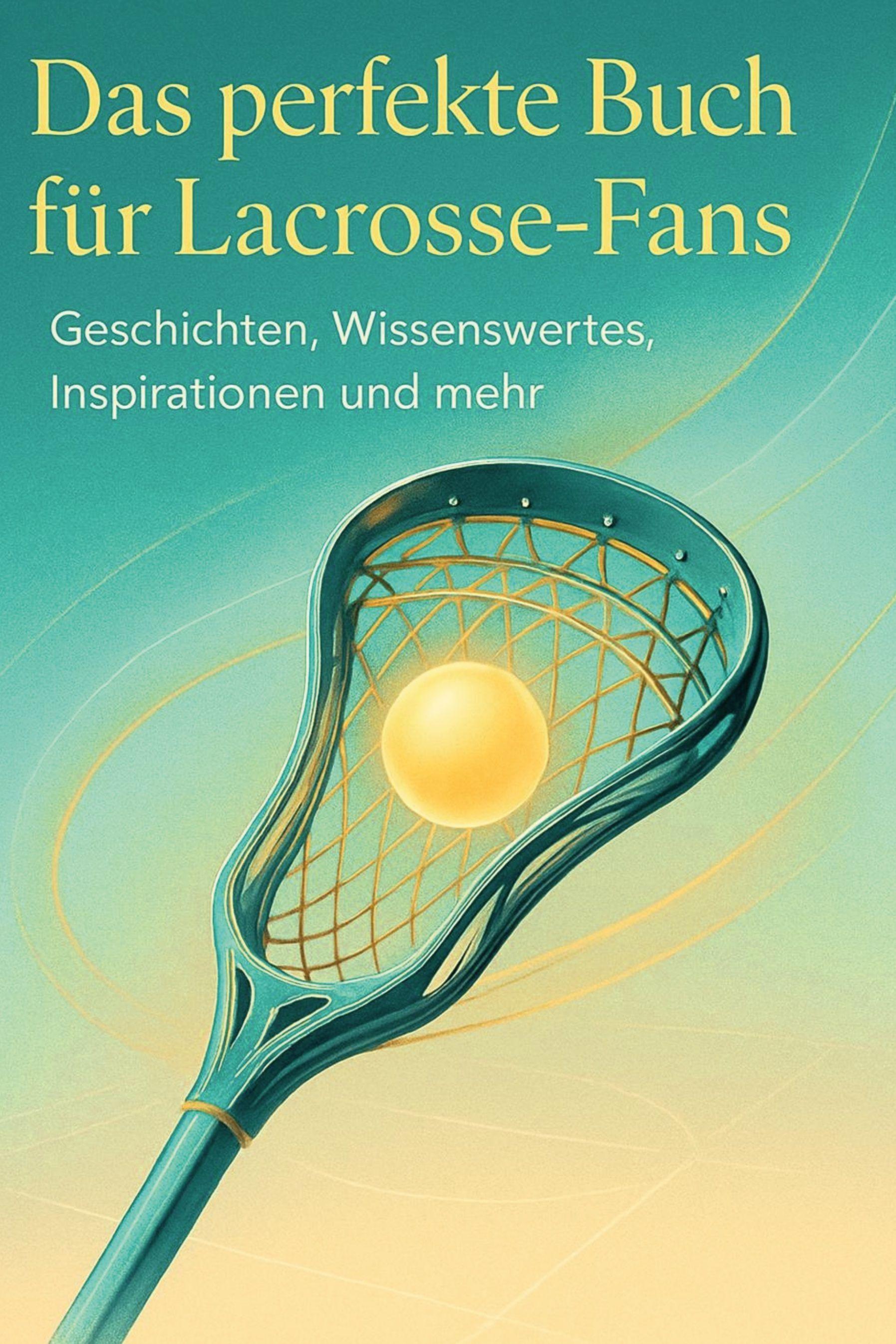 Vorderes Coverbild Das perfekte Buch für Lacrosse-Fans