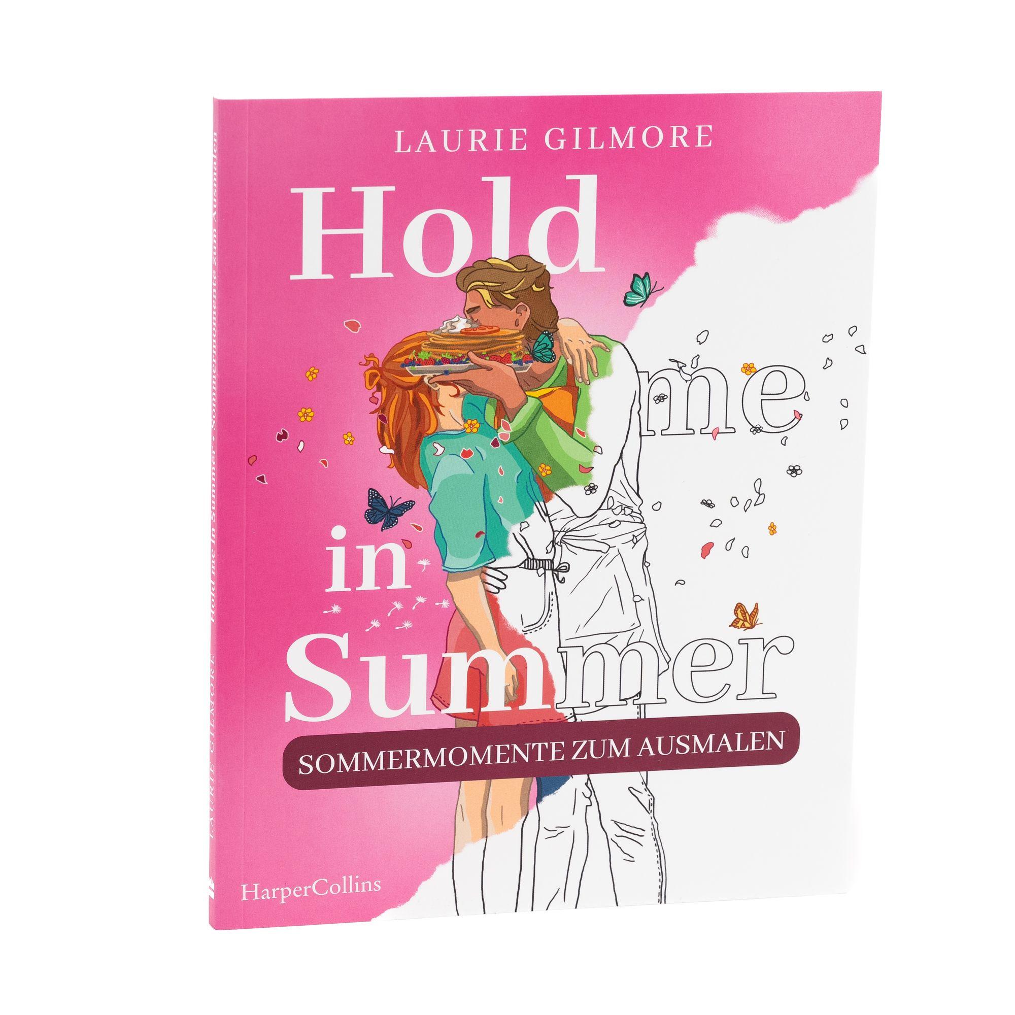 Beispielinhalt (Bild) Hold me in Summer: Sommermomente zum Ausmalen