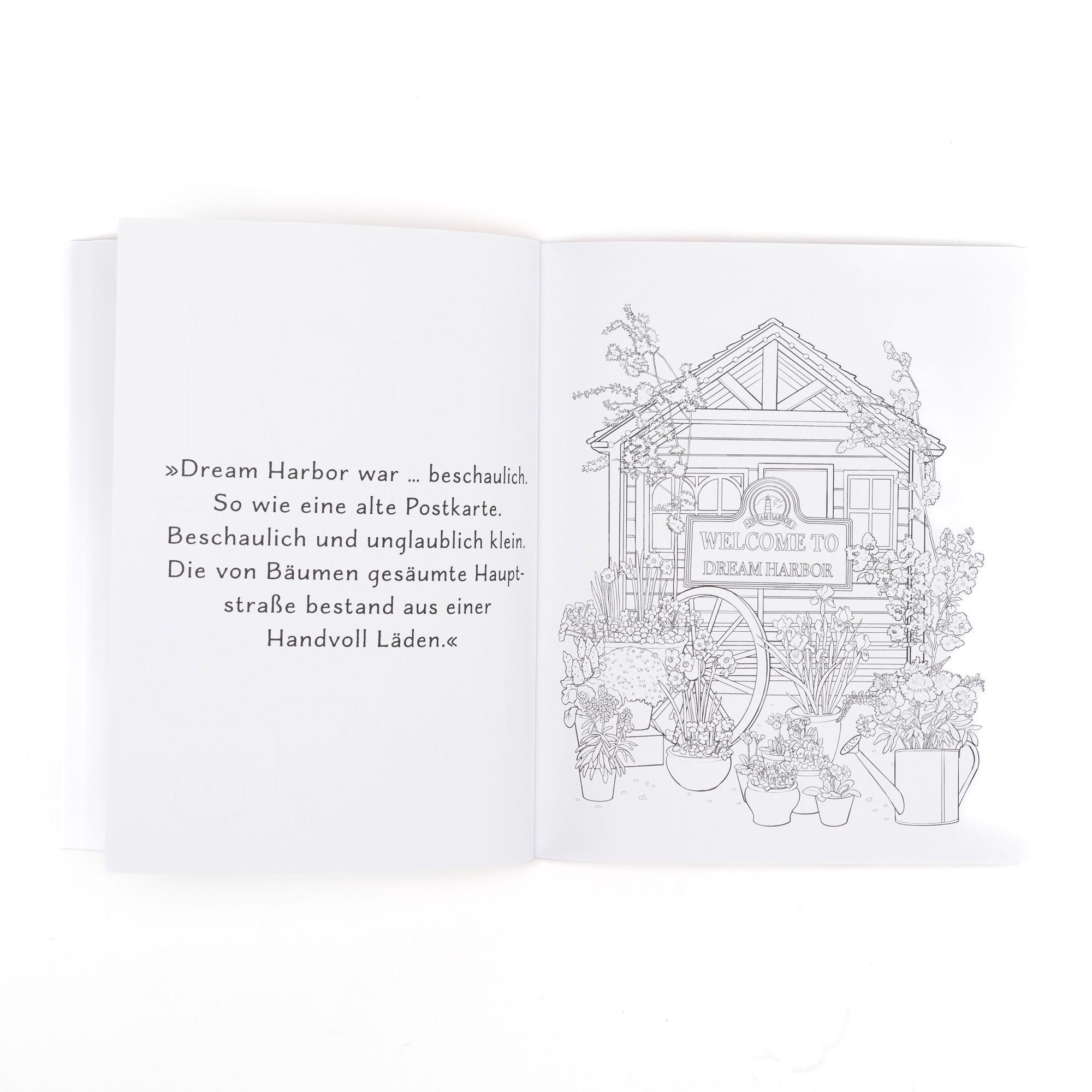 Beispielinhalt (Bild) Hold me in Summer: Sommermomente zum Ausmalen