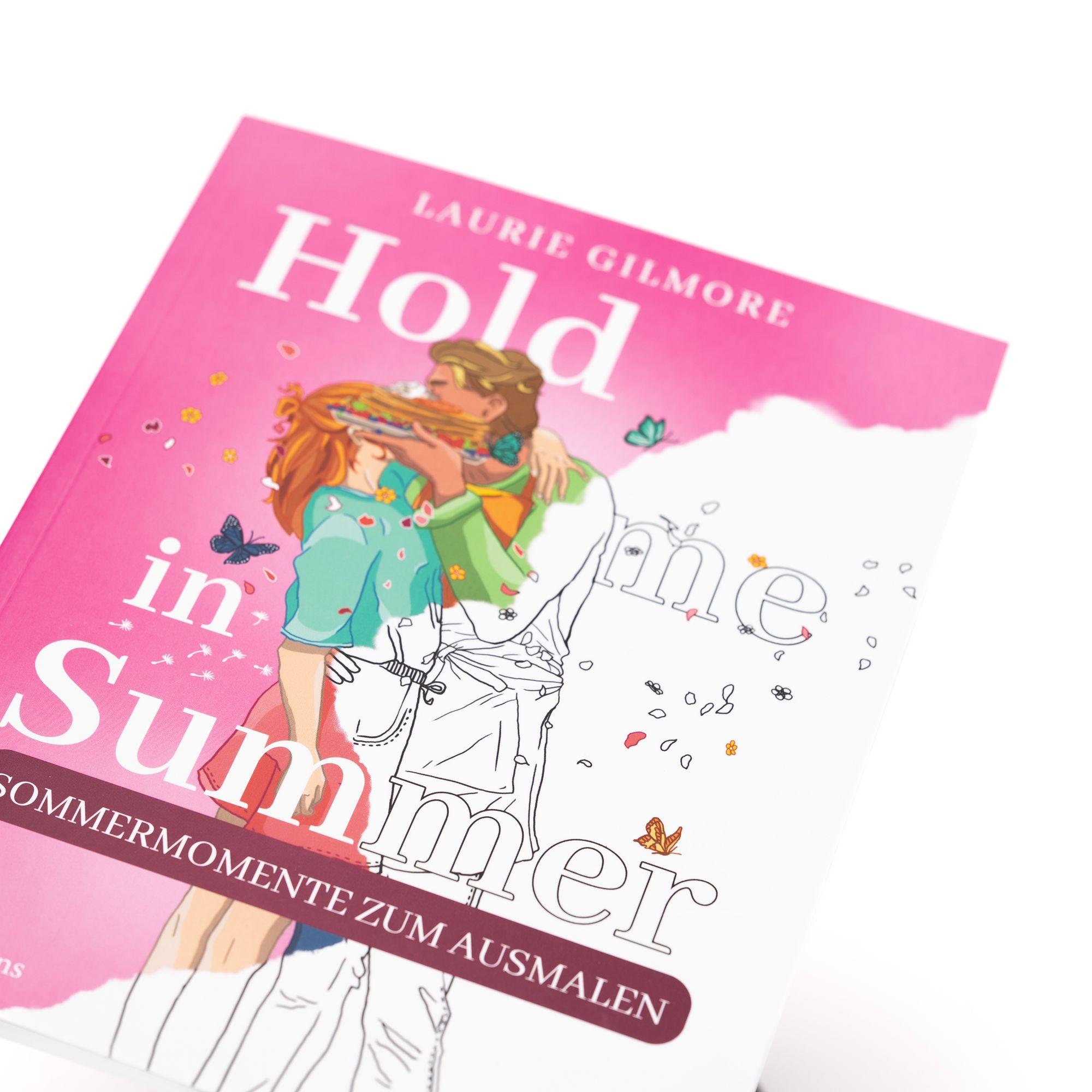 Beispielinhalt (Bild) Hold me in Summer: Sommermomente zum Ausmalen
