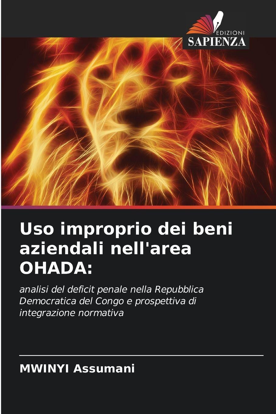 Vorderes Coverbild Uso improprio dei beni aziendali nell'area OHADA: