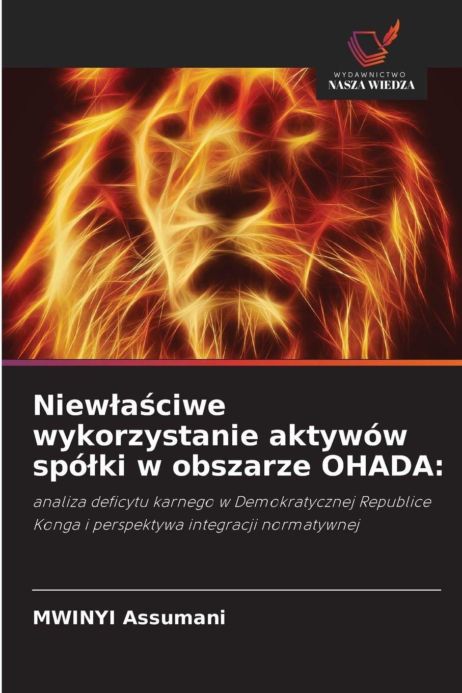 Vorderes Coverbild Niew¿a¿ciwe wykorzystanie aktywów spó¿ki w obszarze OHADA: