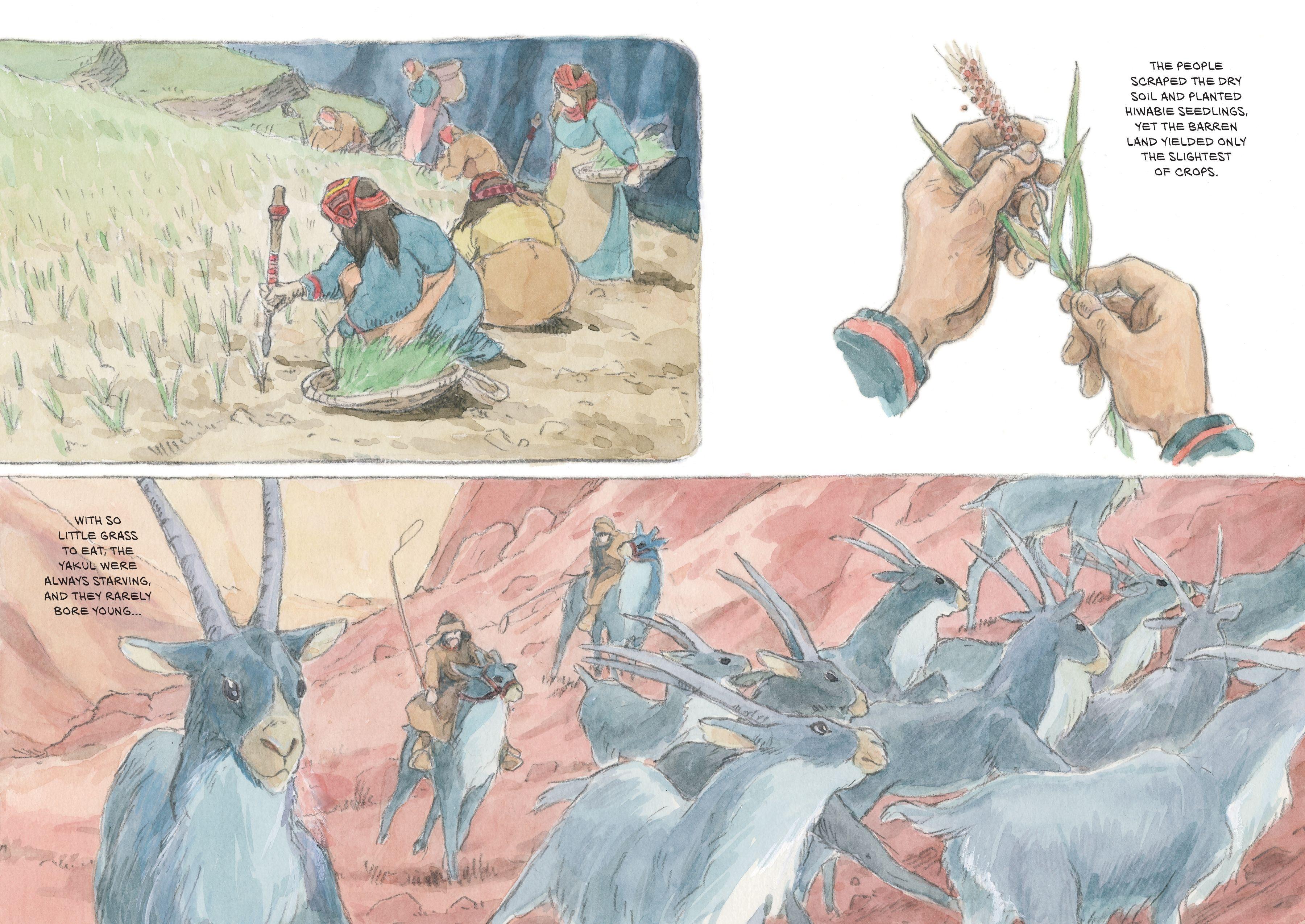 Beispielinhalt (Bild) Shuna's Journey