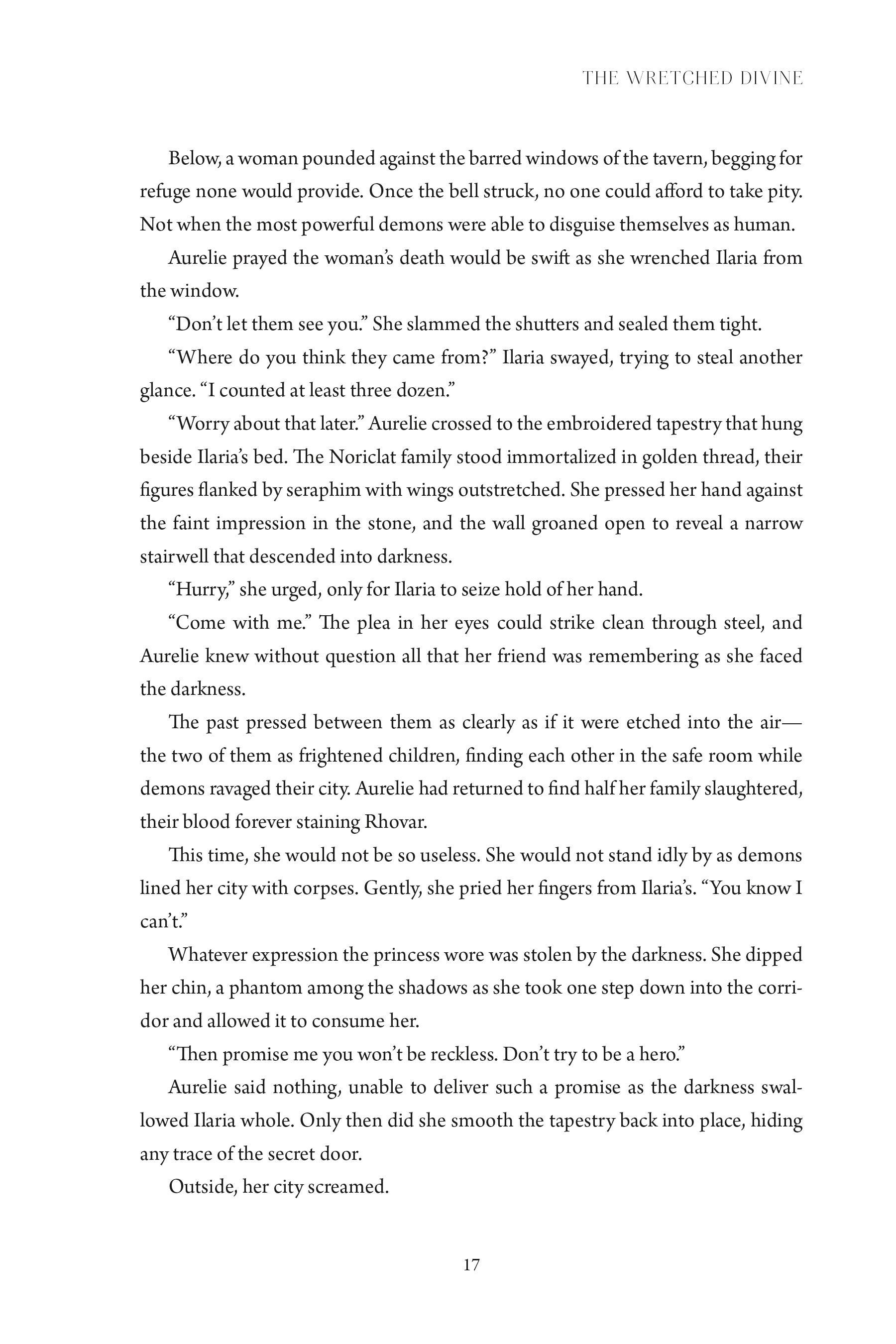 Beispielinhalt (Bild) The Wretched Divine