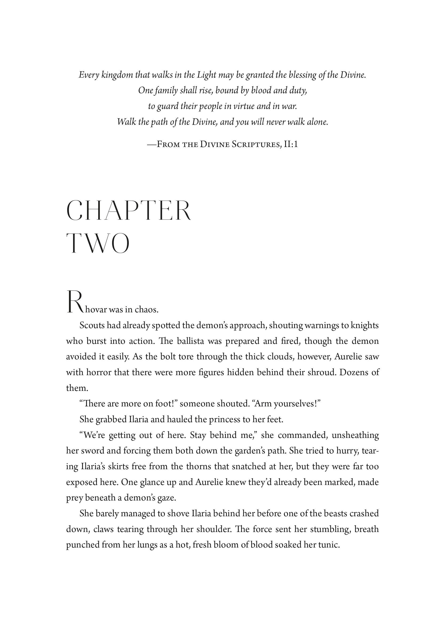 Beispielinhalt (Bild) The Wretched Divine