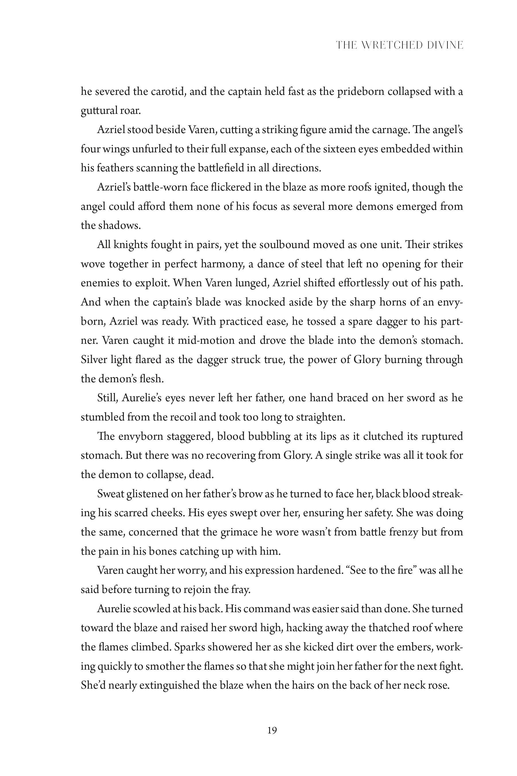 Beispielinhalt (Bild) The Wretched Divine