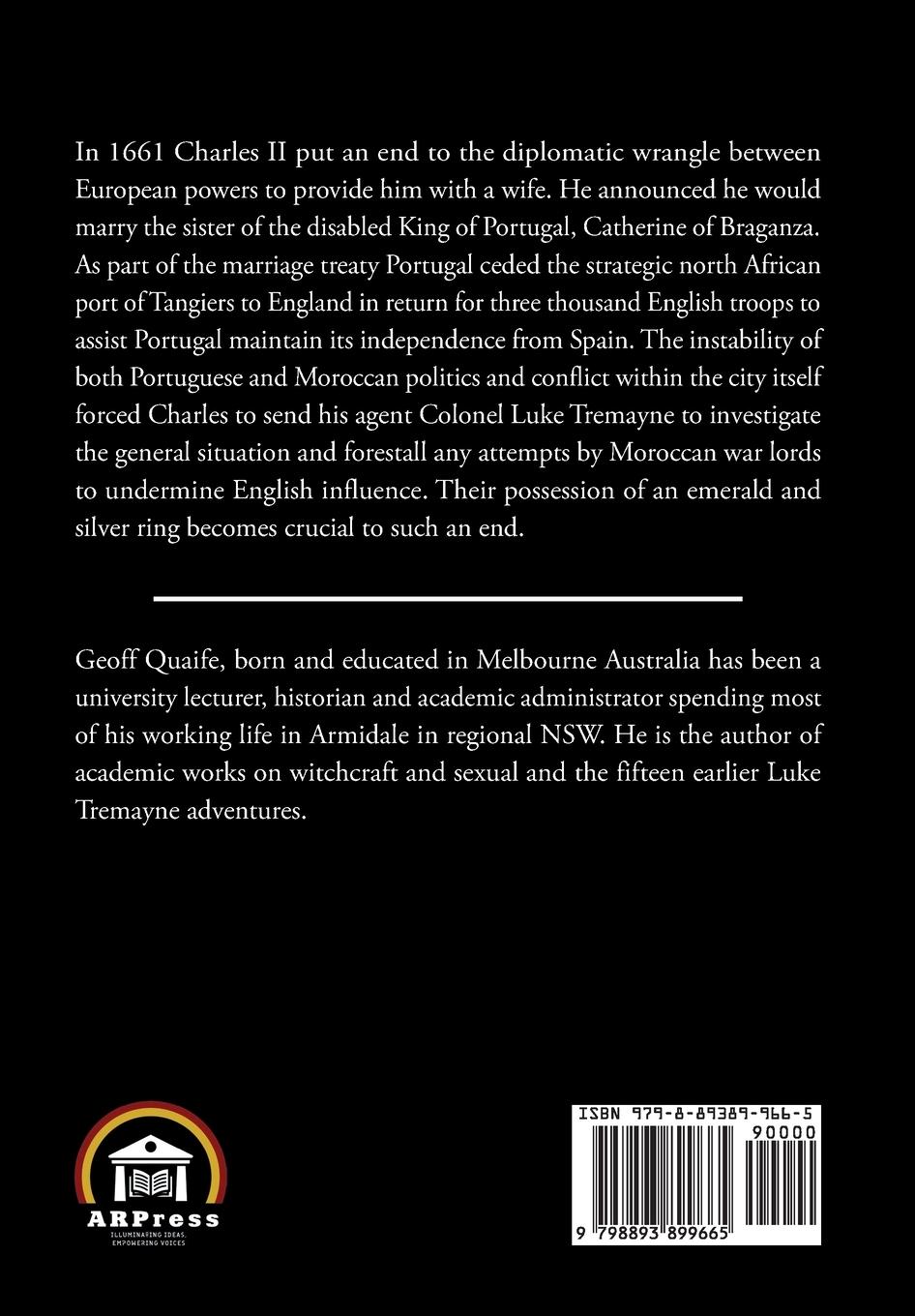 Rückseitencover Trouble in Tangiers