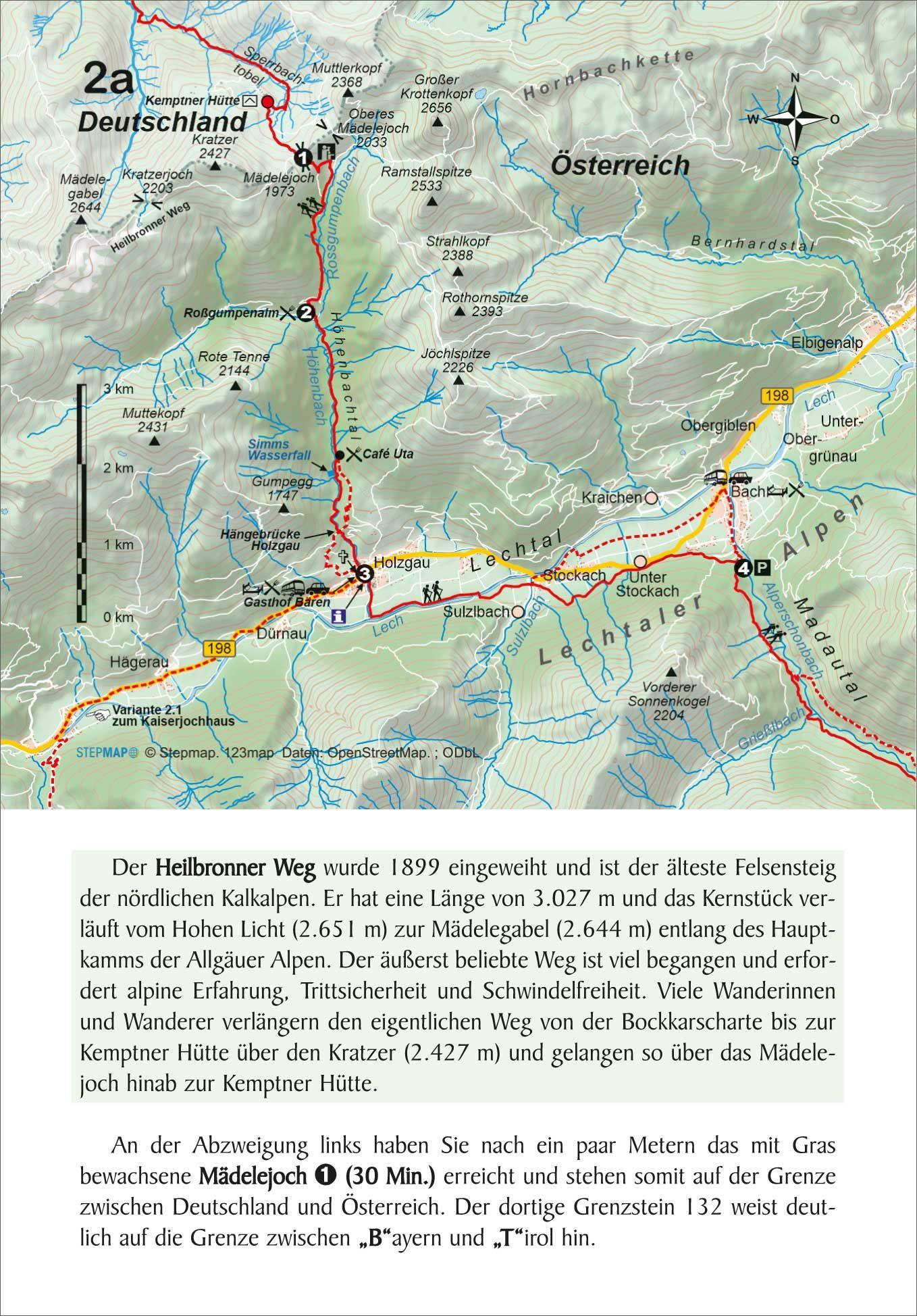 Beispielinhalt (Bild) E5 Oberstdorf - Meran/Bozen