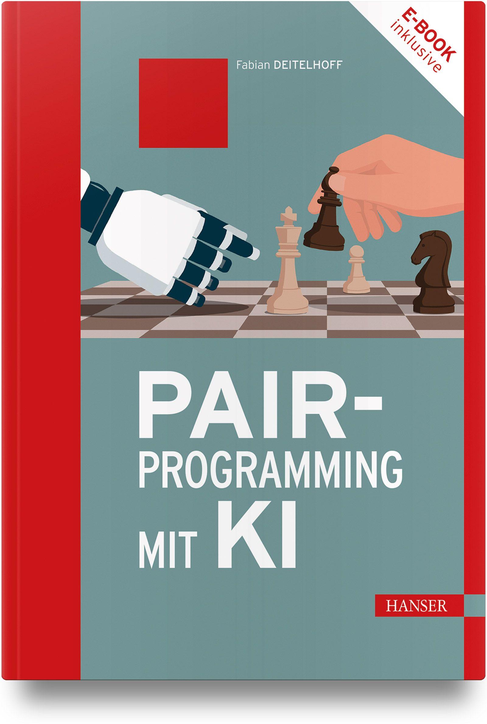 Vorderes Coverbild Pair-Programming mit KI