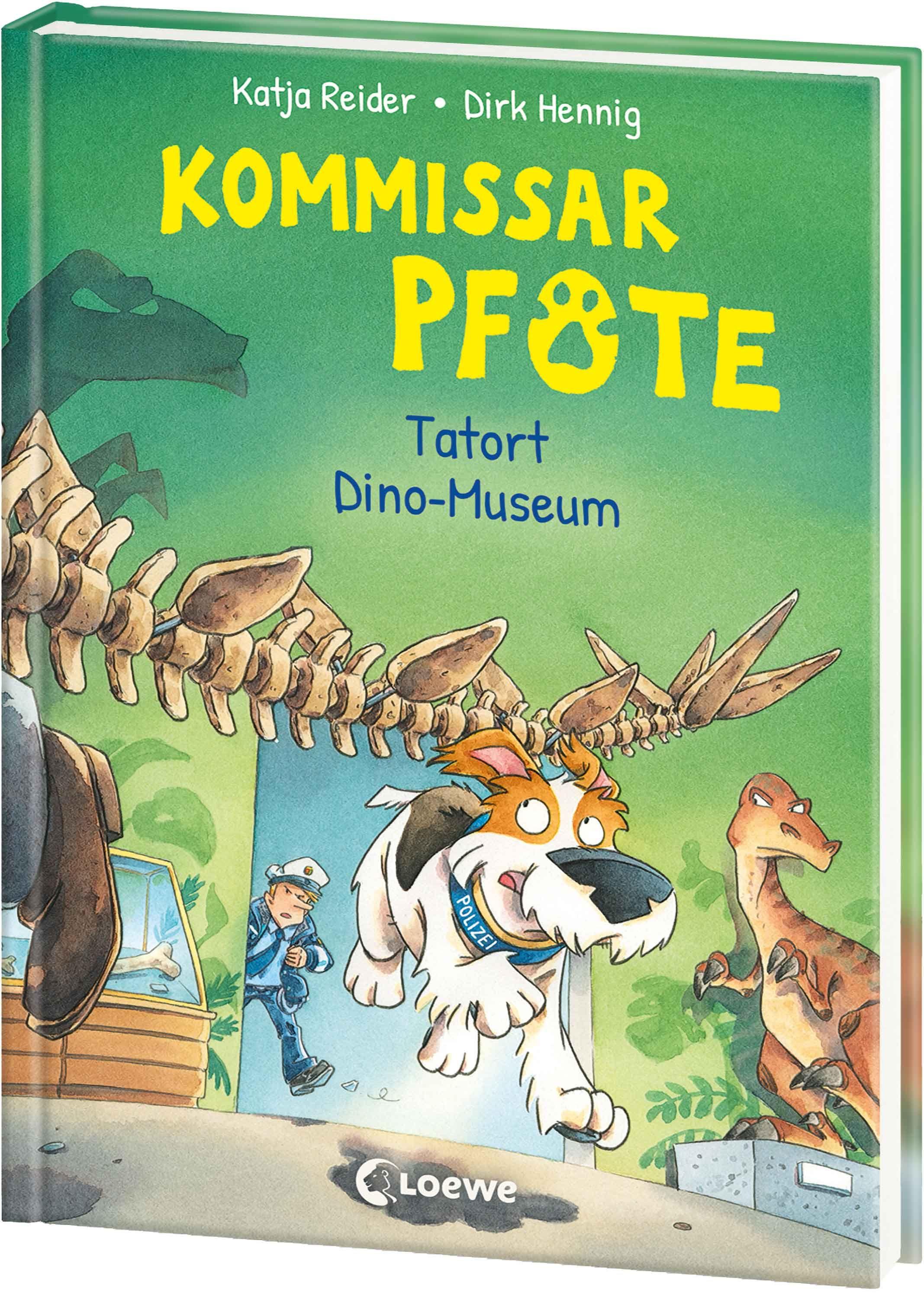 Vorderes Coverbild Kommissar Pfote (Band 9) - Tatort Dino-Museum