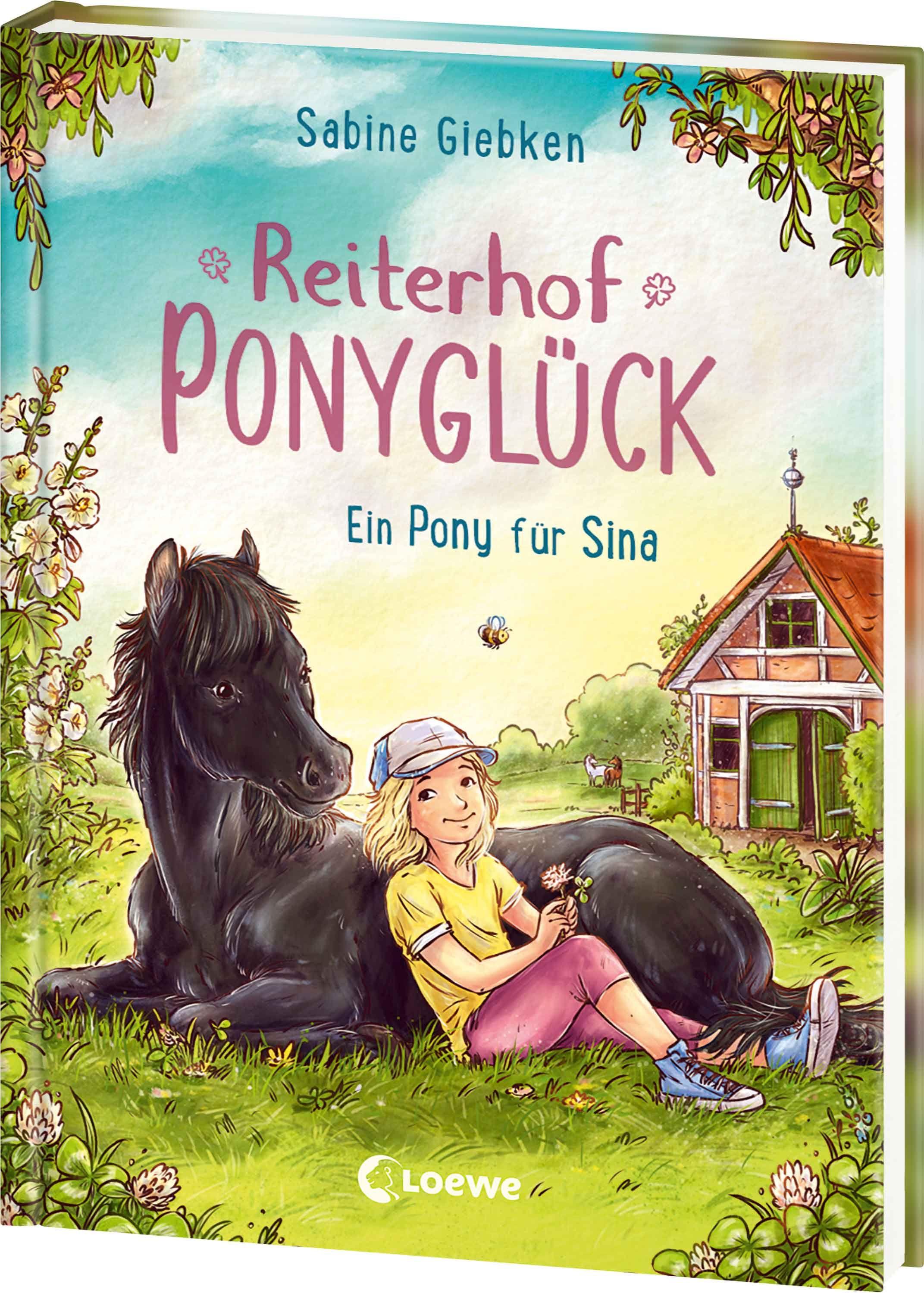 Vorderes Coverbild Reiterhof Ponyglück (Band 1) - Ein Pony für Sina