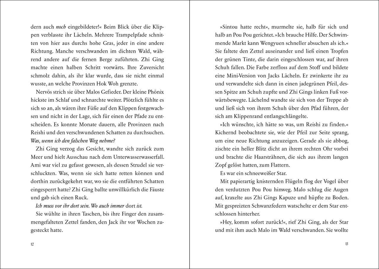 Beispielinhalt (Bild) Paper Dragons (Band 2) - Das Erwachen der Sandgeister