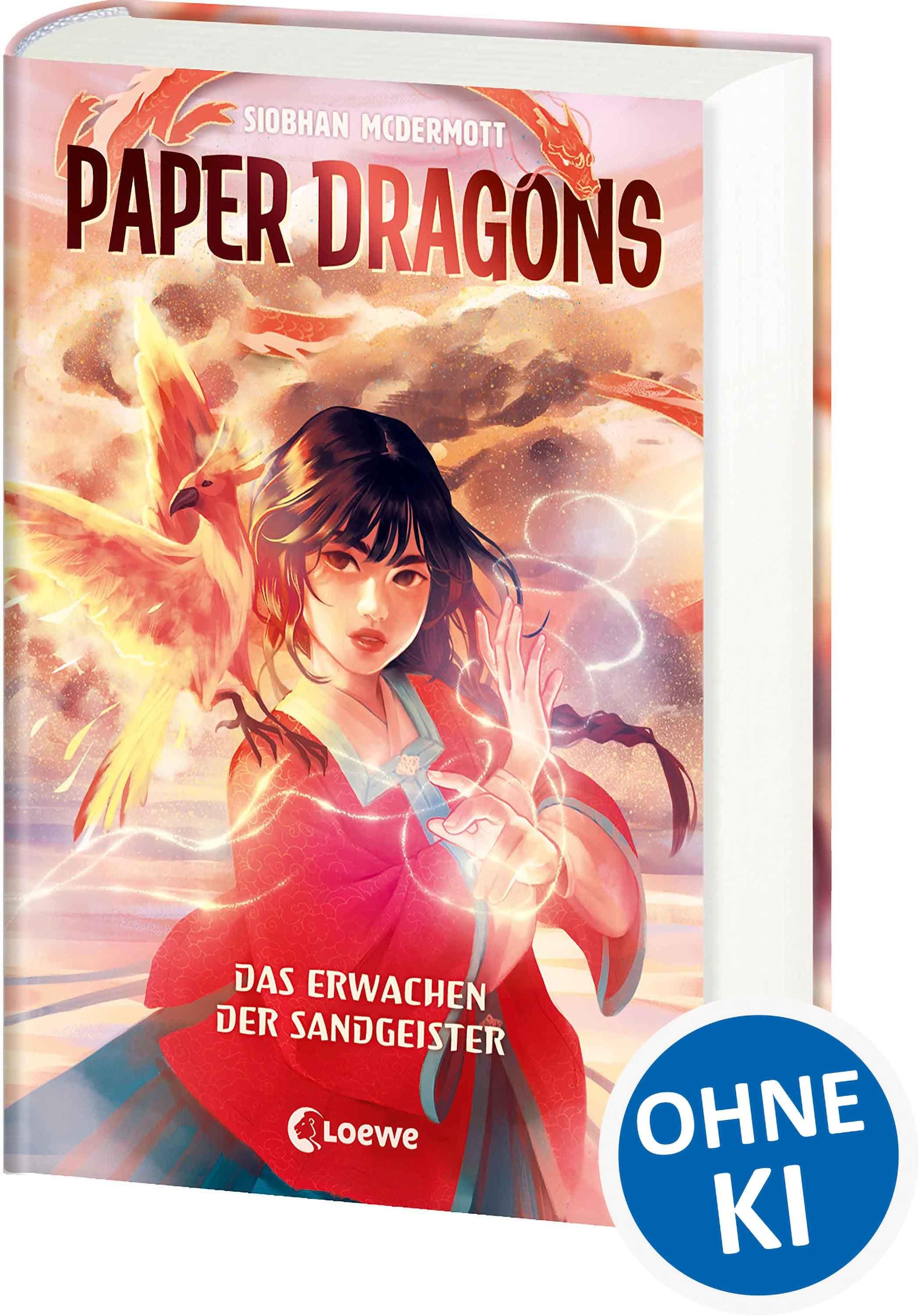 Vorderes Coverbild Paper Dragons (Band 2) - Das Erwachen der Sandgeister