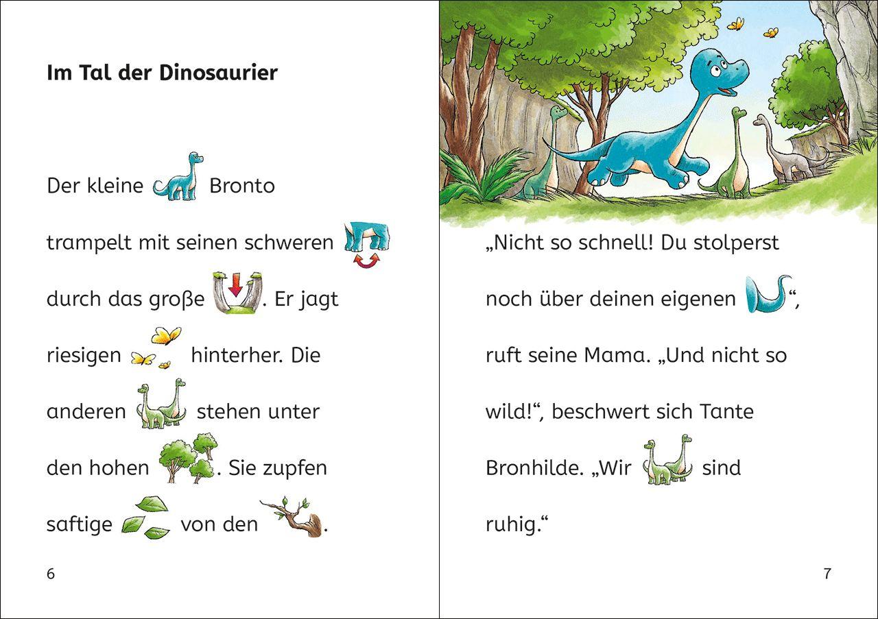 Beispielinhalt (Bild) Bildermaus - Rettung für die Dinos